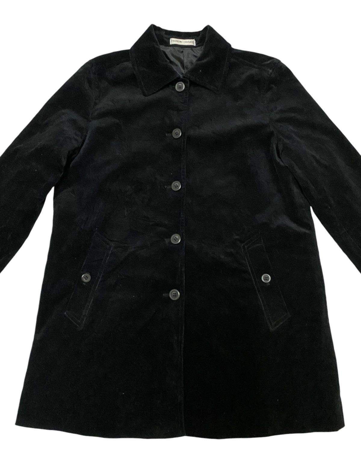Issey Miyake × Japanese Brand × Tsumori Chisato 🇯🇵 Tsumori Chisato Corduroy Black Jacket (C3) Size US M / EU 48-50 / 2 - 3 Thumbnail