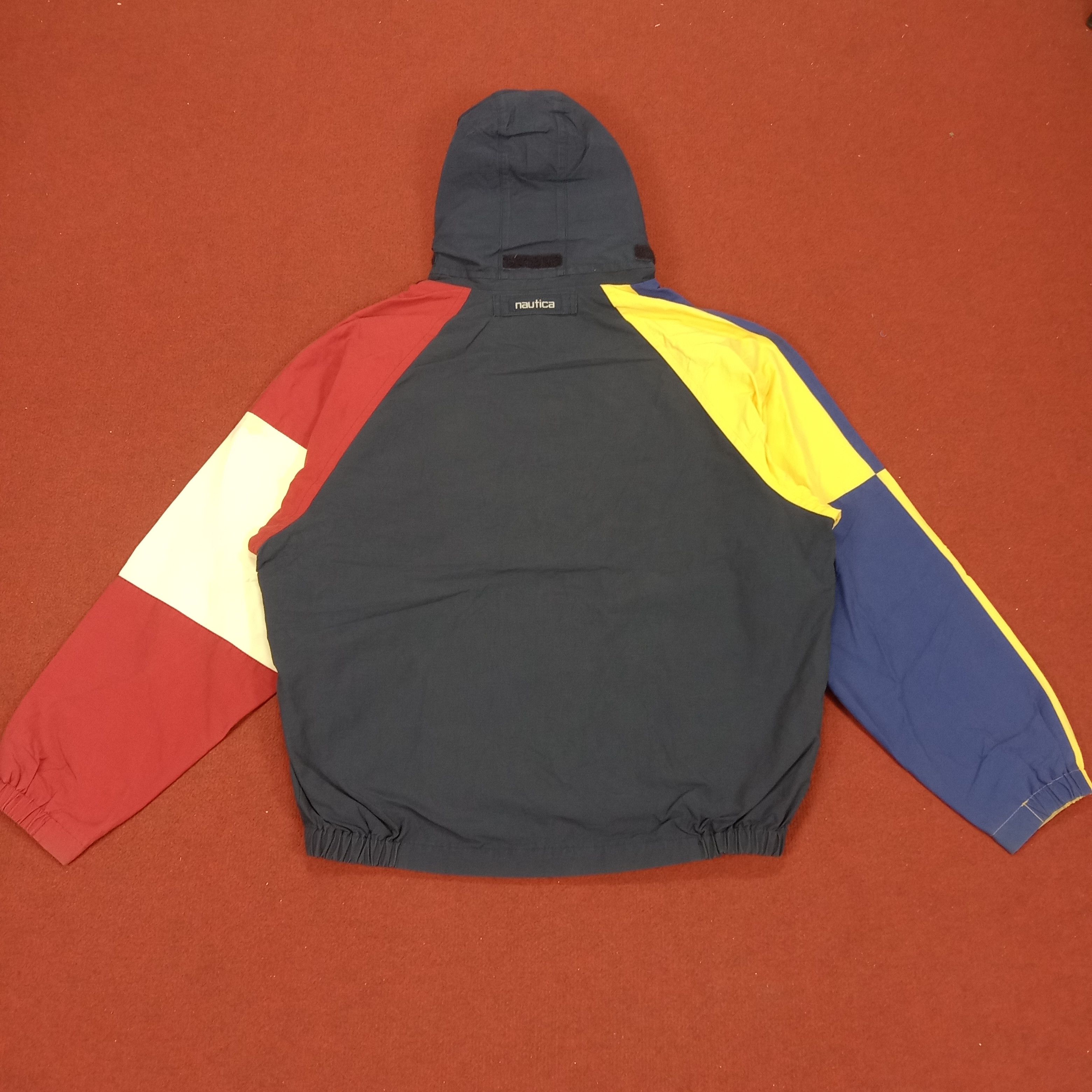 Nautica × Vintage Nautica Colours Design Fashion Style Jacket Hoodies Size US XL / EU 56 / 4 - 5 Thumbnail