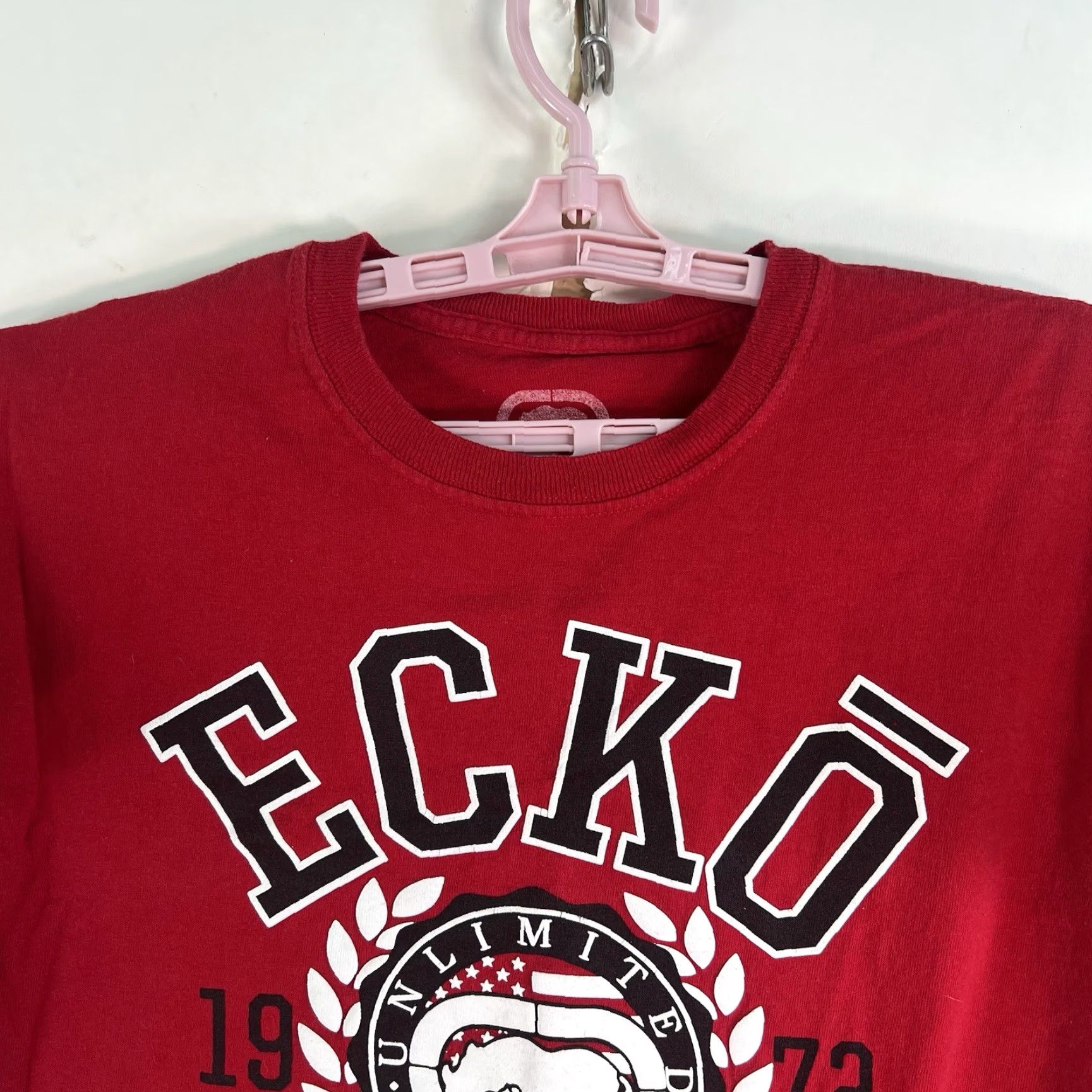 Ecko Unltd. ECKO Unltd. T-Shirt Adult M Red Graphic Short Sleeve Crew Neck Shirt Mens Size US M / EU 48-50 / 2 - 4 Thumbnail