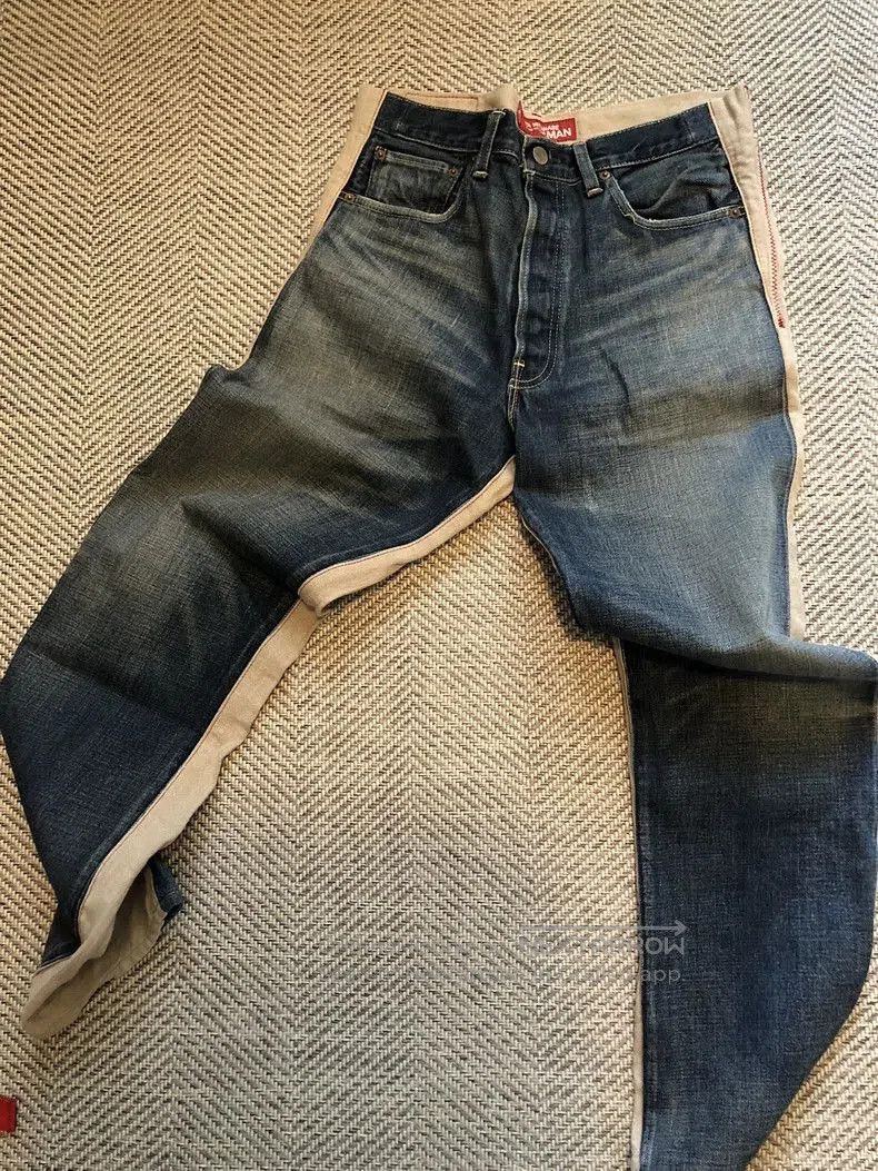 Junya Watanabe Junya Watanabe Comme des Garcons Levis Jeans . Size US 28 / EU 44 - 6 Thumbnail