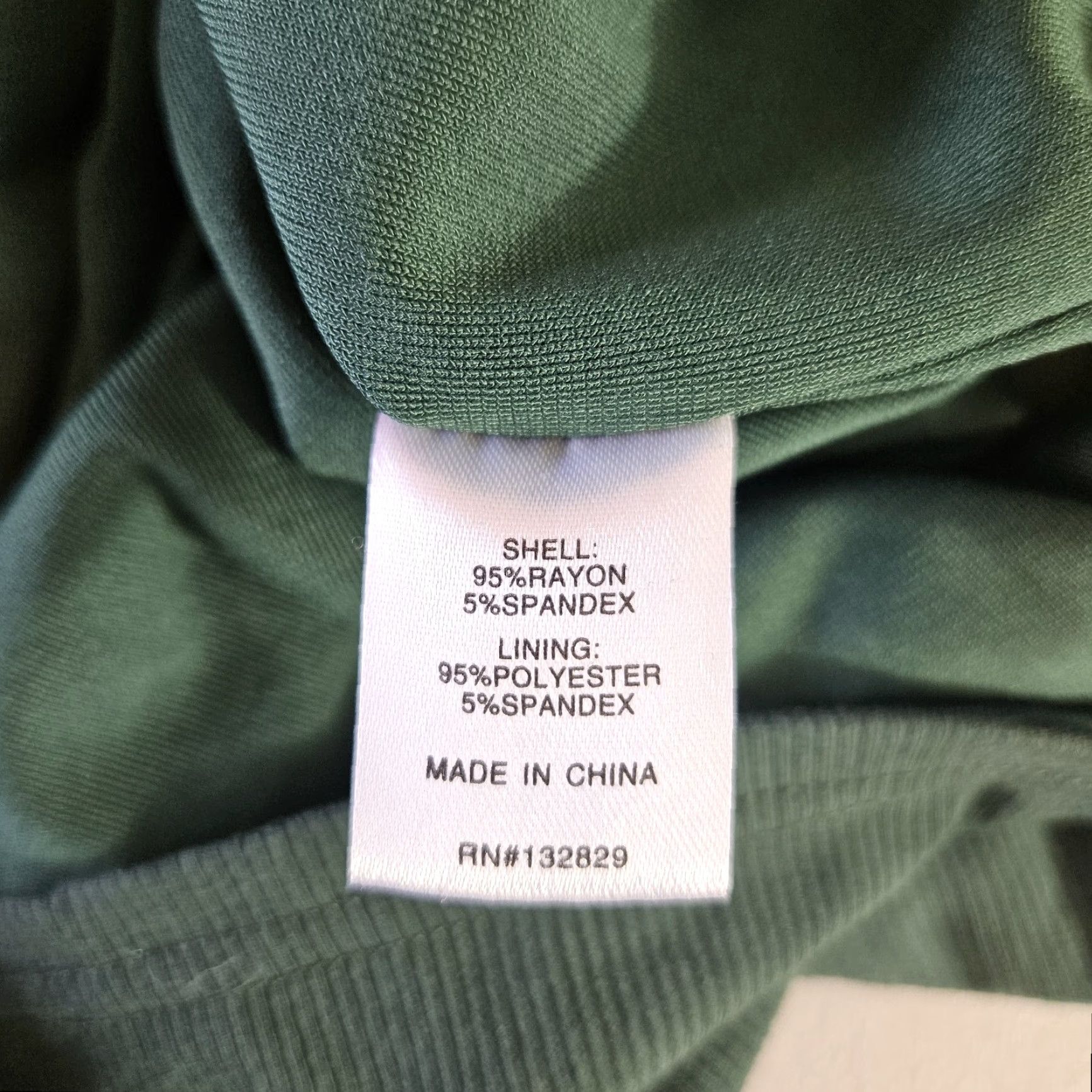 Vintage REMI x Revolve Womens Lori Midi Dress 1X Green Ribbed Long Sleeve Cutout Dress Size XL / US 12-14 / IT 48-50 - 4 Thumbnail