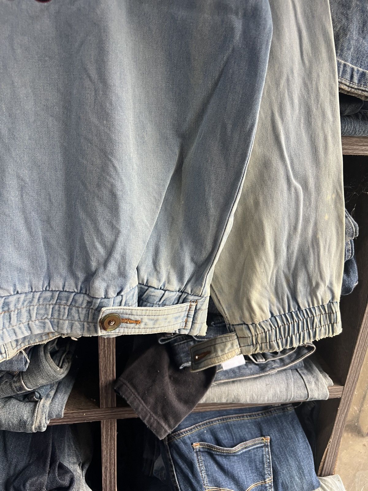 Other 🔥Vintage Distressed Calro Valentino Status Denim Jacket Size US M / EU 48-50 / 2 - 8 Thumbnail