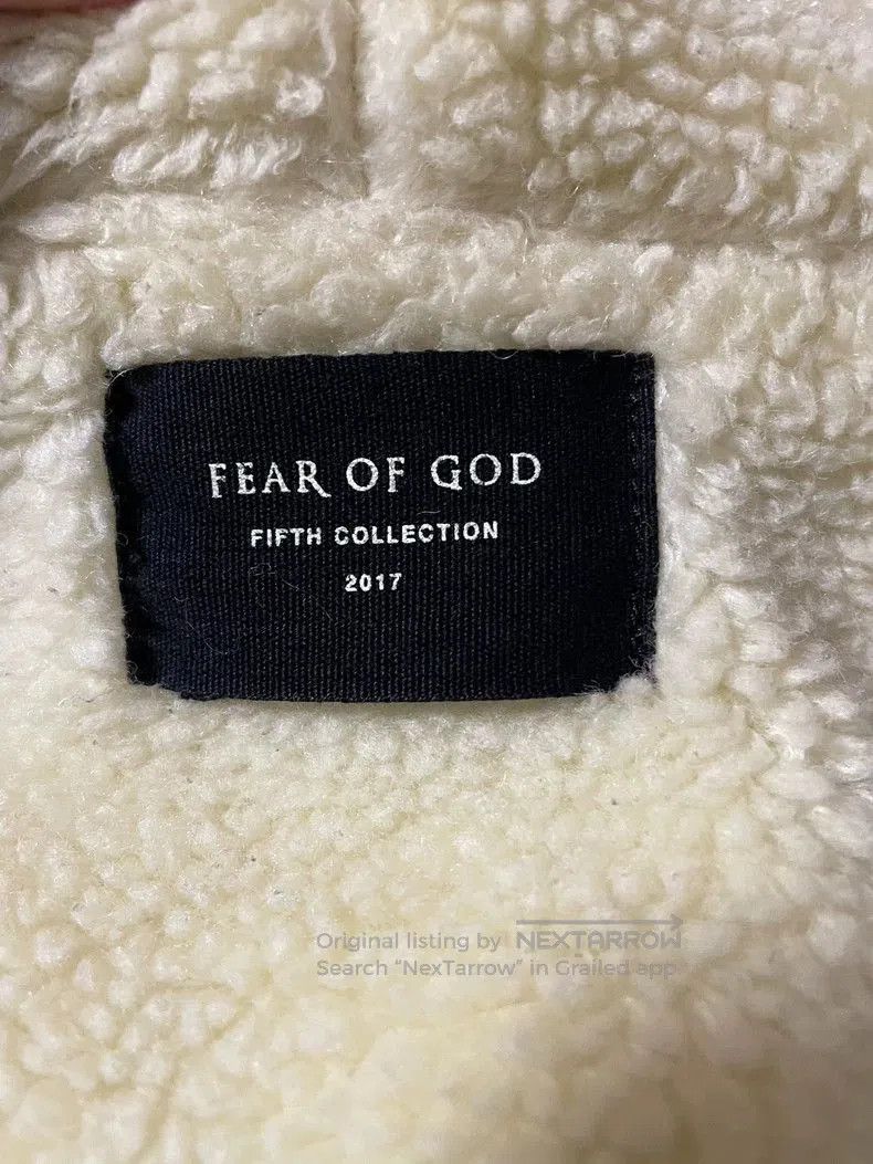 Fear of God Fear of God 5th Shearling Jacket Hoodie. Size US M / EU 48-50 / 2 - 3 Thumbnail