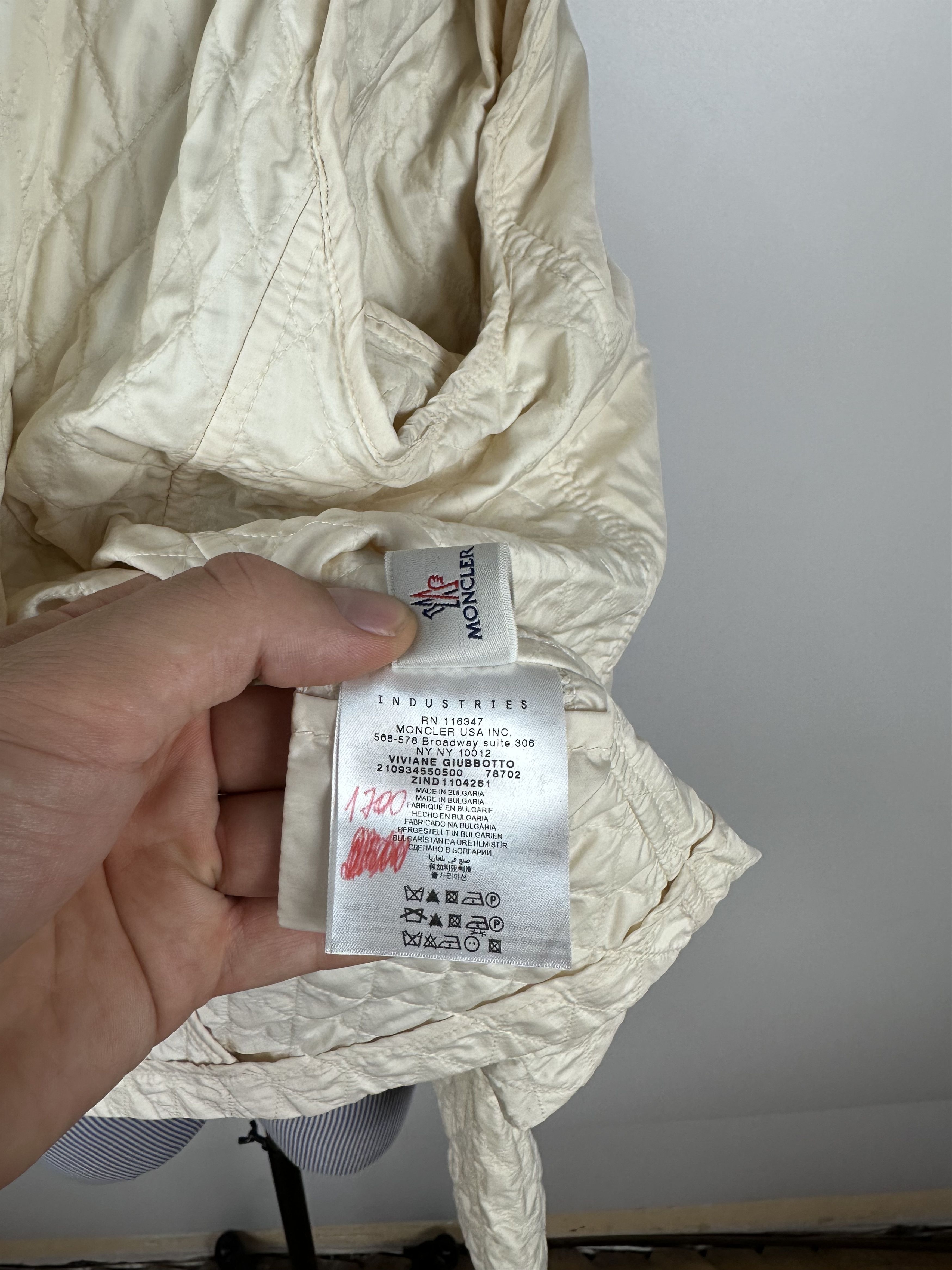 Grailed × Moncler Moncler Viviane Gibbotto Quilted Lightweight Jacket Size 4 Size S / US 4 / IT 40 - 15 Thumbnail