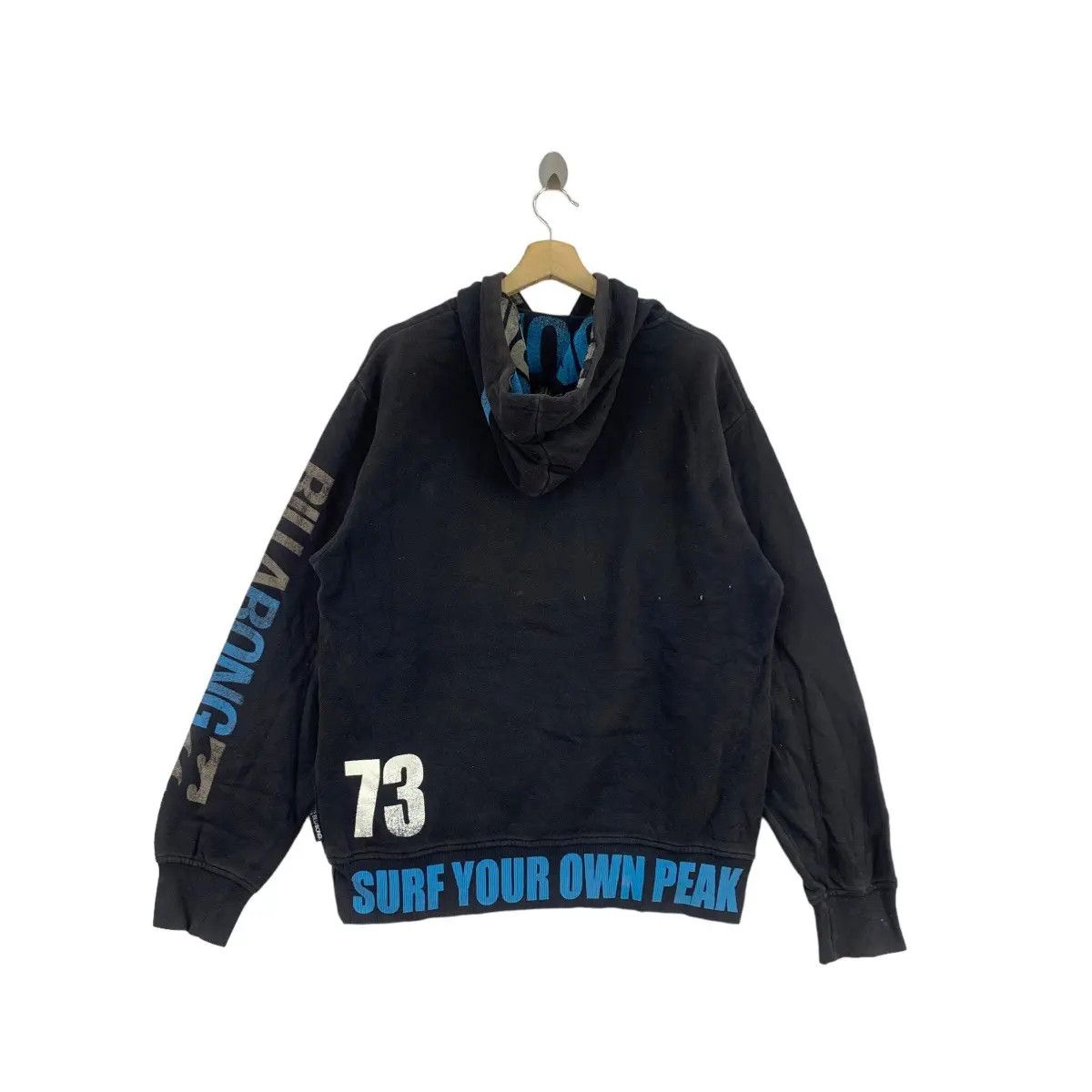 Billabong Vtg BILLABONG 73 SURF Your Own Peak Eagle Pullover Hoodie Size US XL / EU 56 / 4 - 3 Thumbnail