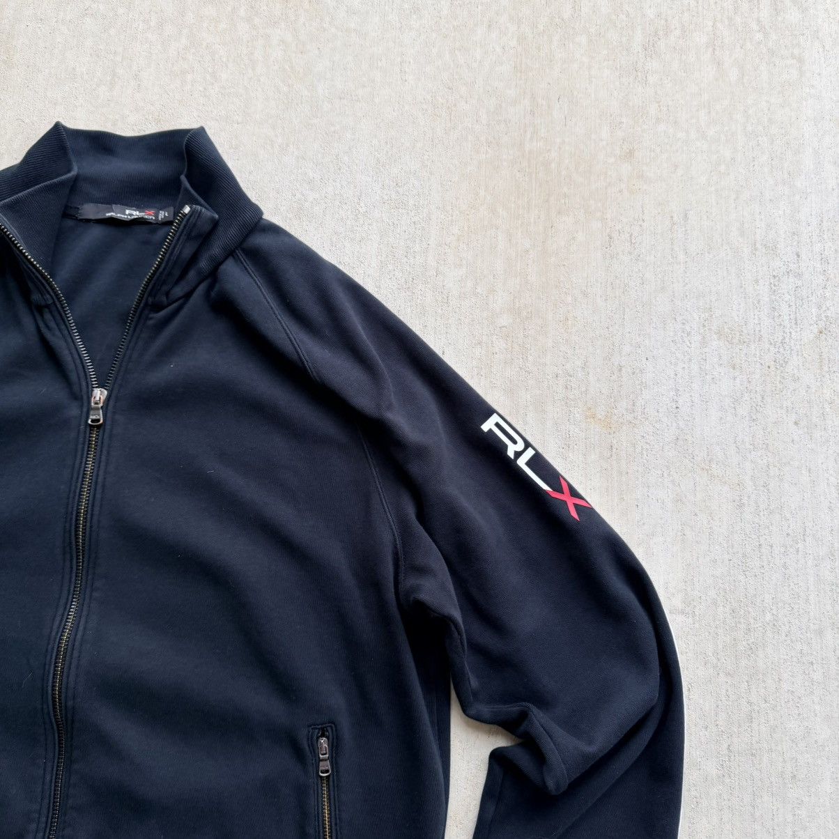 RLX Ralph Lauren Ralph Lauren RLX Track Jacket Men Size Large Black Golf Size US L / EU 52-54 / 3 - 2 Thumbnail