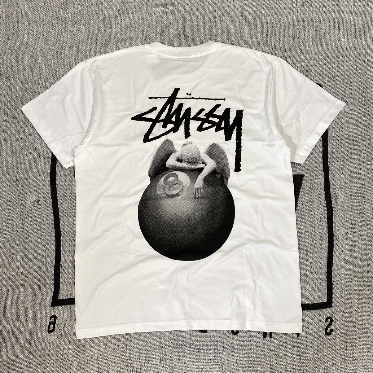 Streetwear × Stussy Stussy Angel 8 Ball Tee Small | Grailed