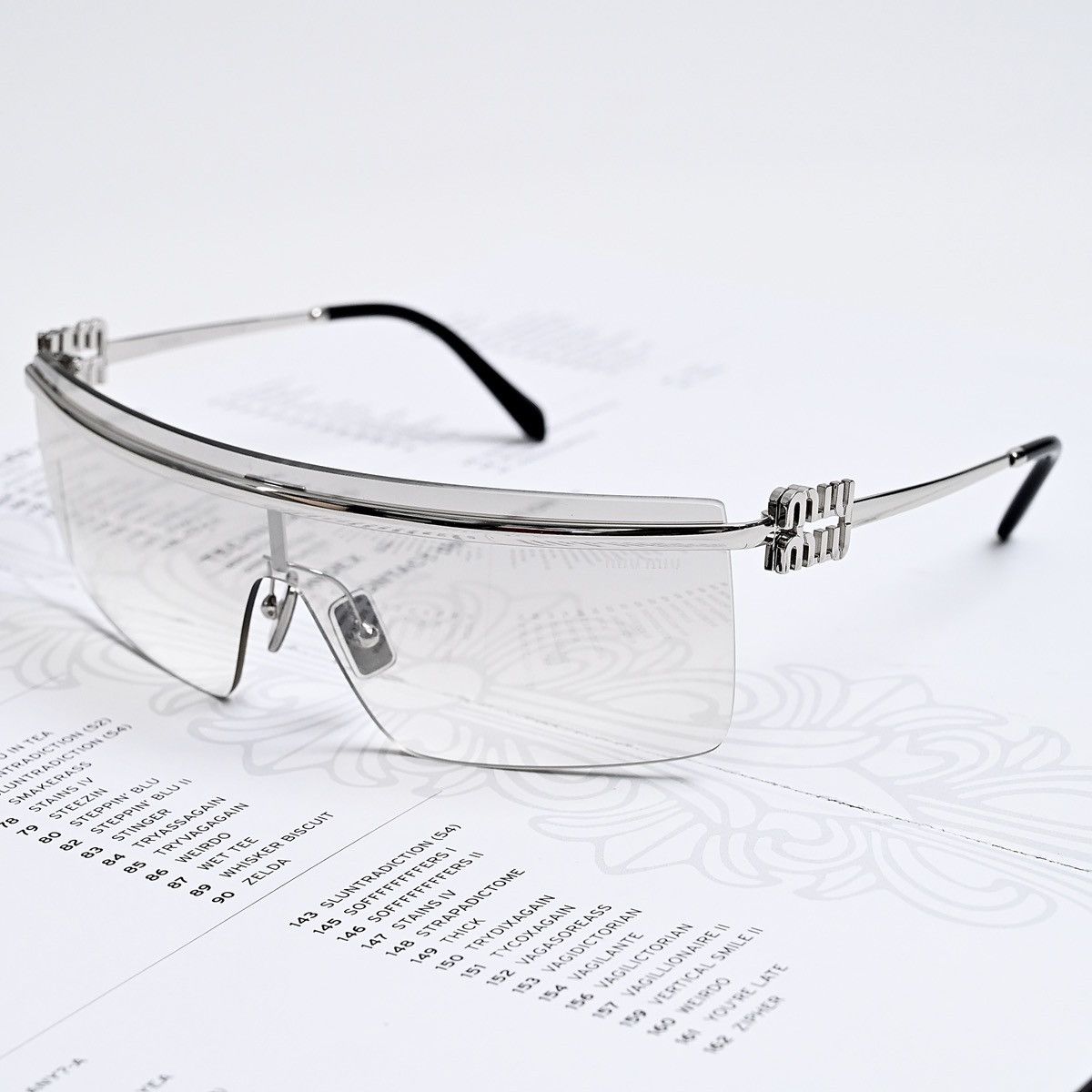Miu Miu MIU MIU 0MU 50ZS SUNGLASSES Size ONE SIZE - 2 Thumbnail