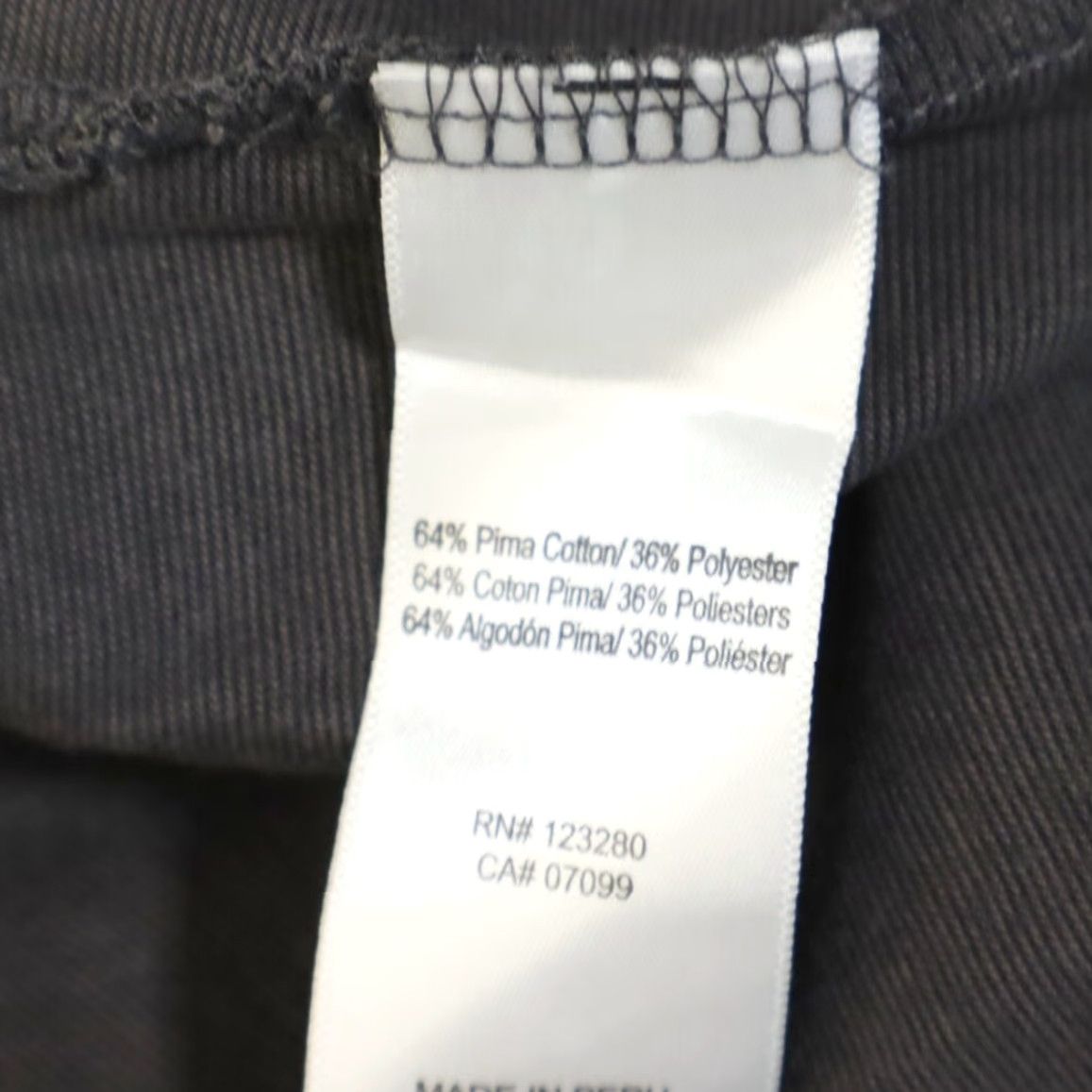 TravisMathew Travis Mathew Golf Cotton Blend Solid Polo Shirt Charcoal Men's XL Size US XL / EU 56 / 4 - 6 Thumbnail