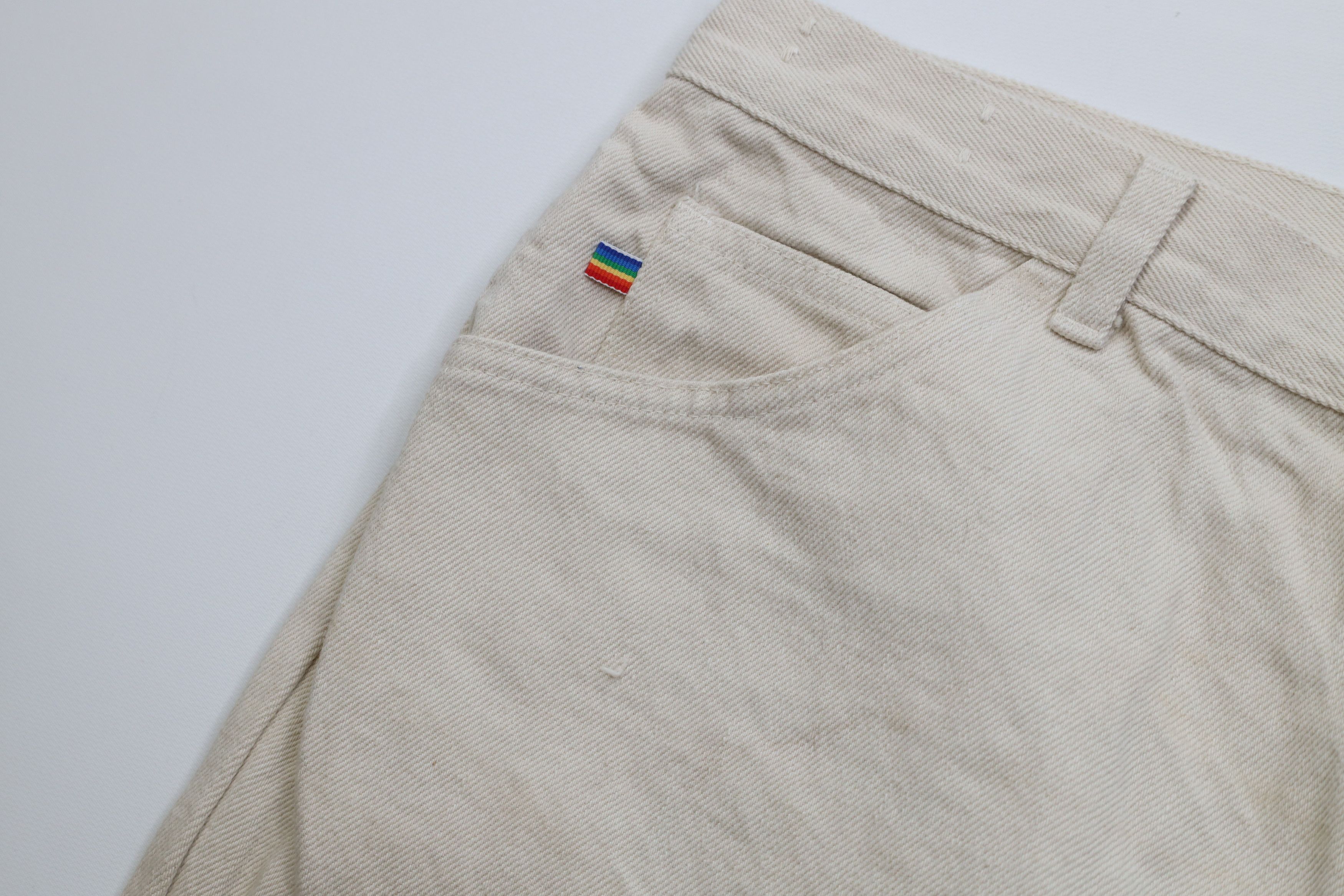 Vintage Vintage 60s 70s Bayly Mfg Co Above Knee Denim Short Shorts Size US 38 / EU 54 - 5 Thumbnail