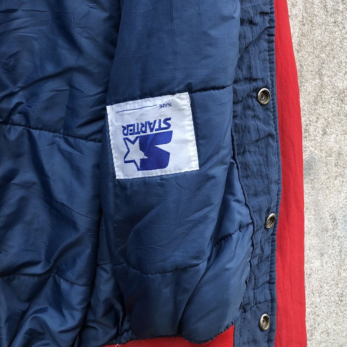 Starter Vintage 90’s STARTER CLEVELAND INDIANS Bomber Jacket Size US M / EU 48-50 / 2 - 16 Thumbnail