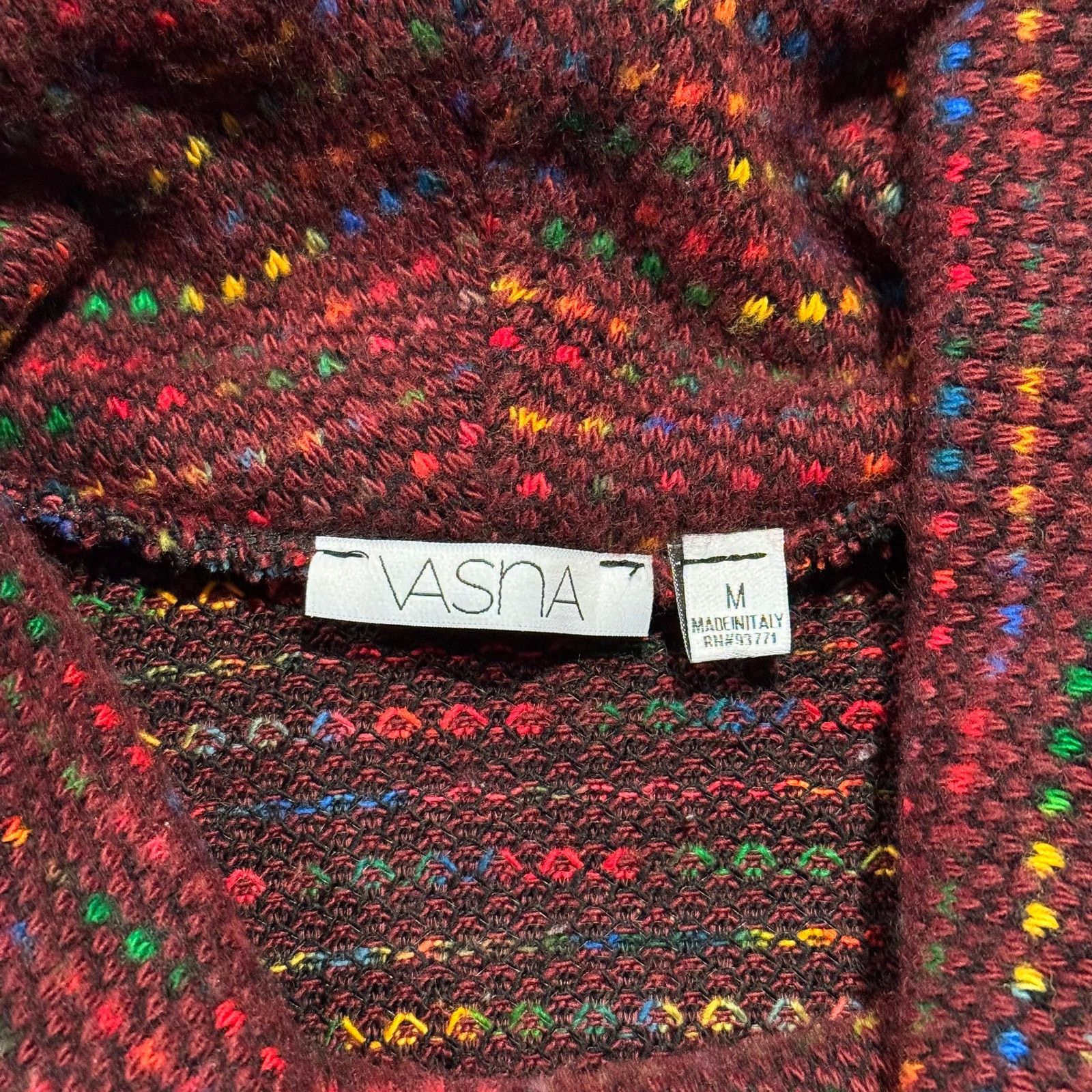 Other Vasna Sweater Dress Cowl Neck Cottage boho Cozy Italy Medium Size M / US 6-8 / IT 42-44 - 3 Thumbnail