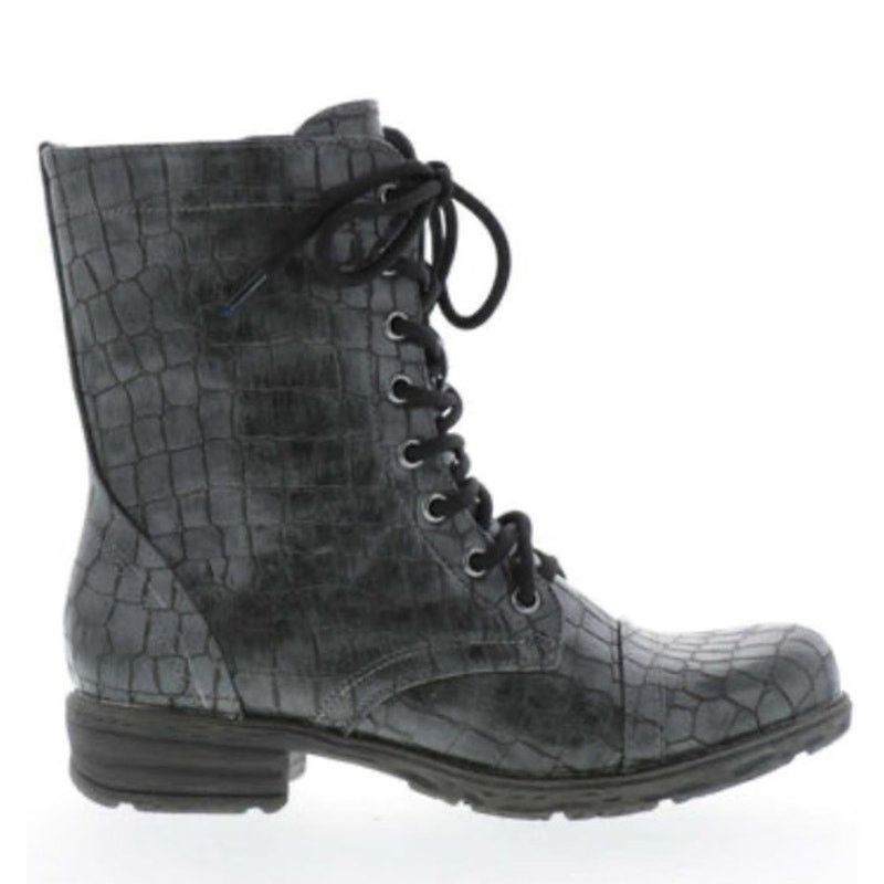 Other VERY VOLATILE Women's NEW Snake Print Combat Boots | Size 9 Size US 9 / IT 39 - 5 Thumbnail