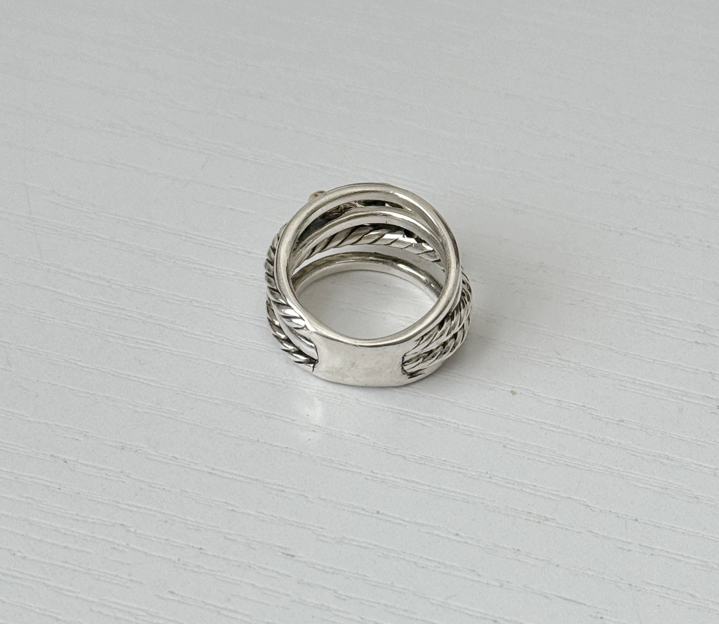 David Yurman david yurman sterling silver buckle ring Size ONE SIZE - 3 Thumbnail