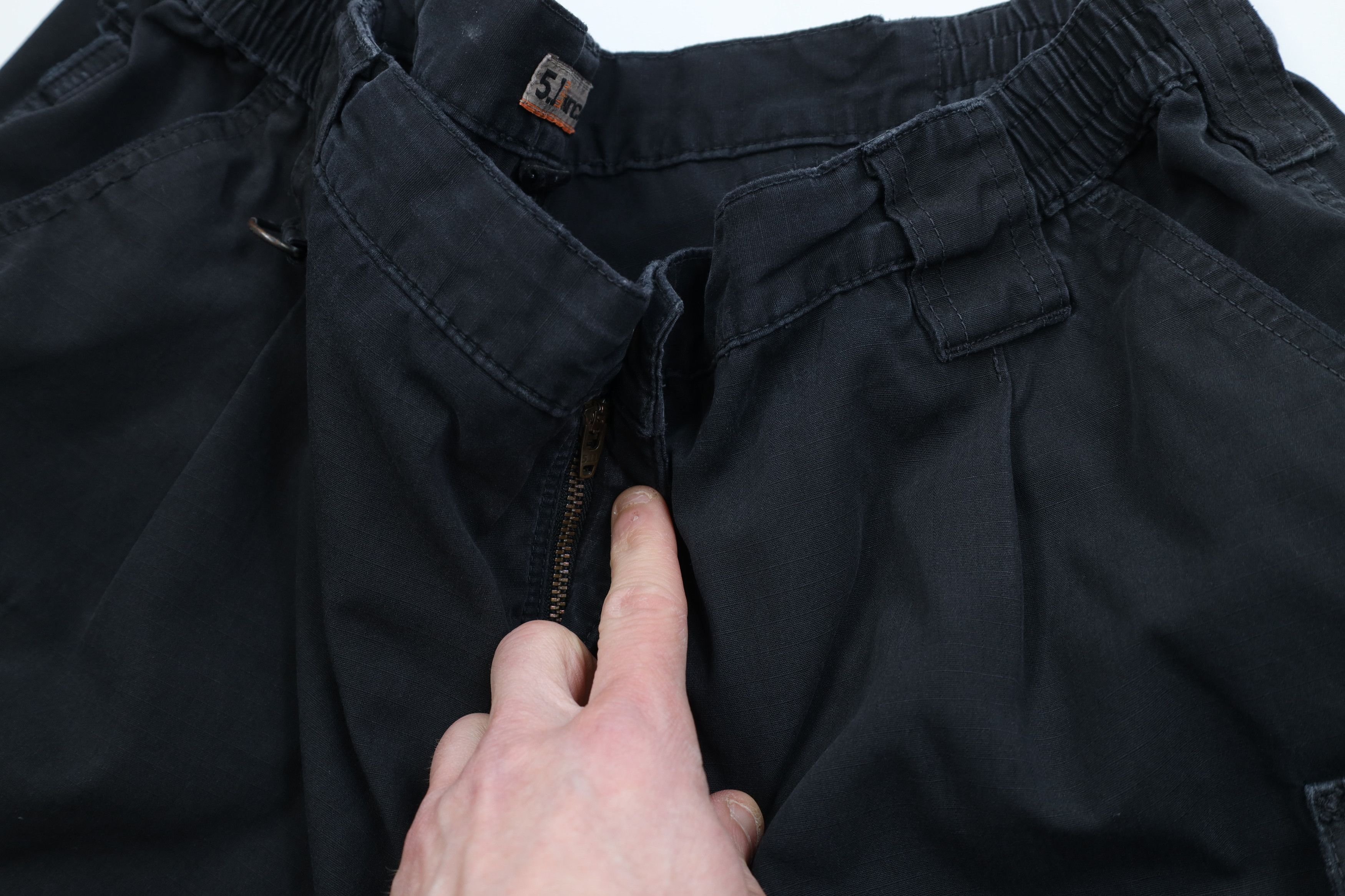 Vintage 5.11 Tactical Series Ripstop Taclite Pro Cargo Pants Black Size US 42 / EU 58 - 9 Thumbnail
