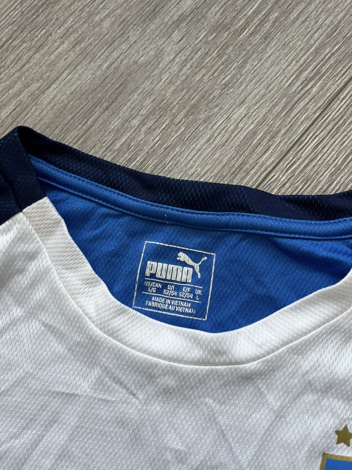 Puma Vintage Puma Italia Jersey Football Shirt Soccer Size US L / EU 52-54 / 3 - 6 Thumbnail