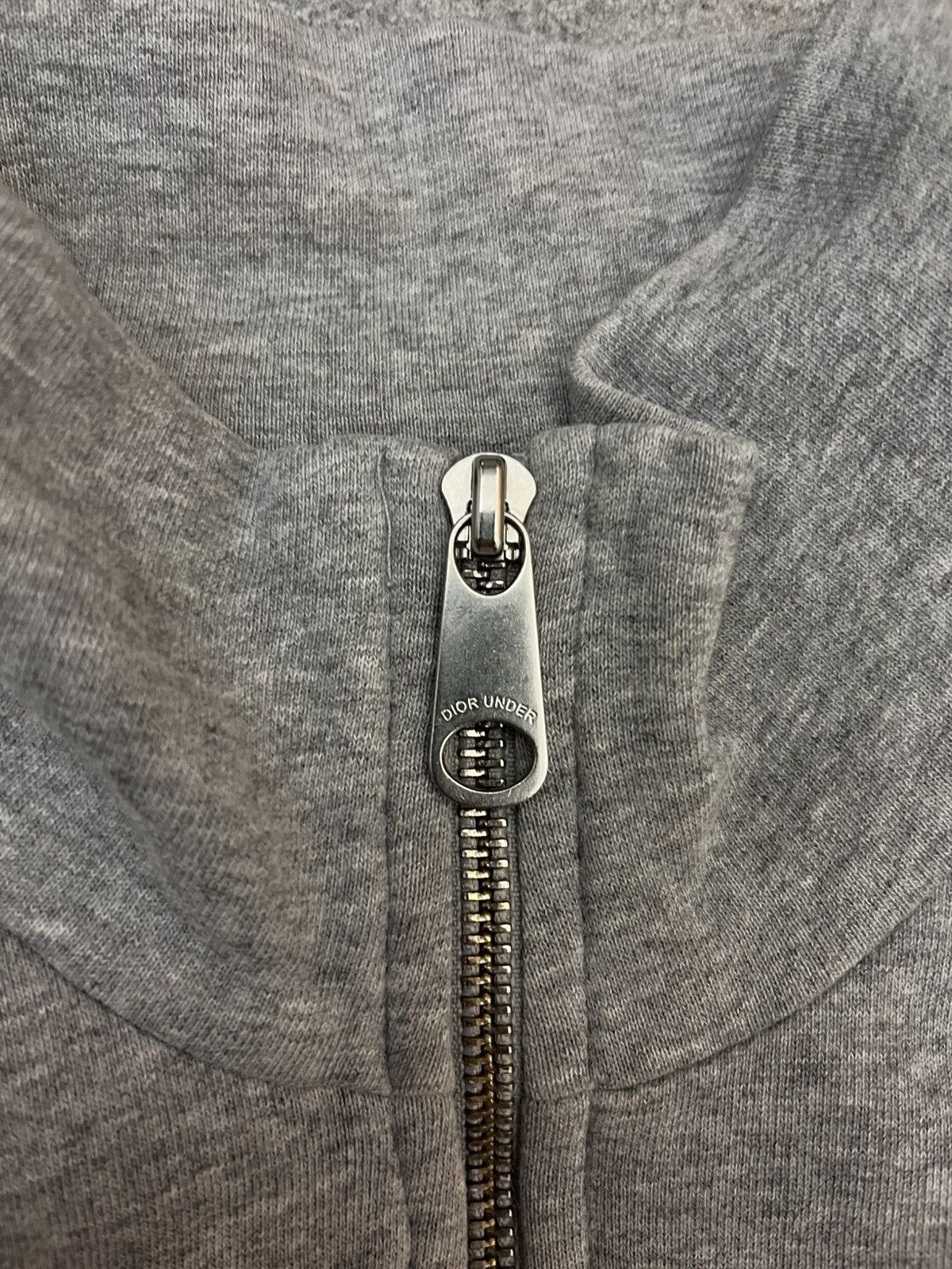 Dior Dior Grey Quarter-Zip Sweatshirt Size US M / EU 48-50 / 2 - 5 Thumbnail
