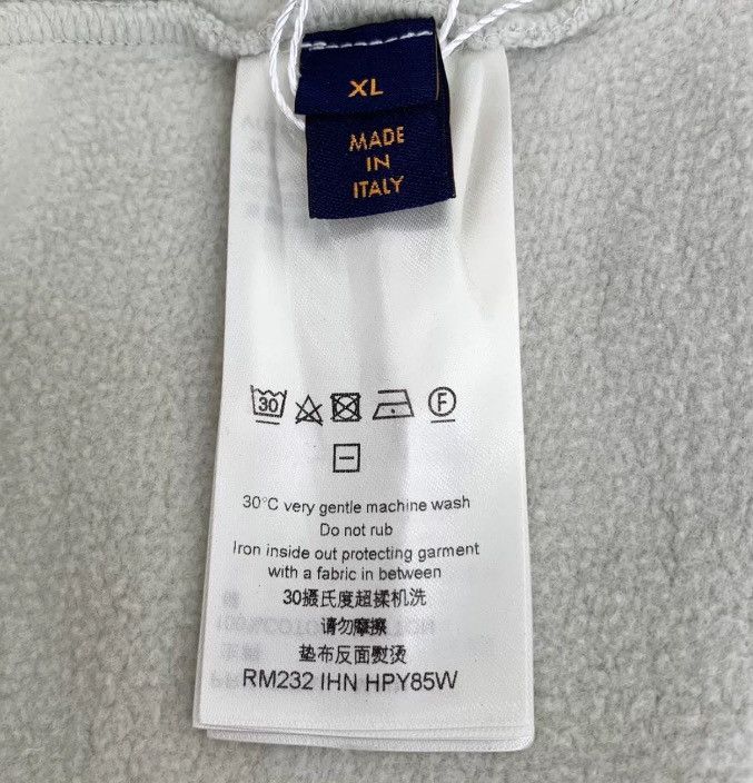 Louis Vuitton Louis Vuitton Lv 23 gray sweatshirt 2412-Nextarrow Size US XL / EU 56 / 4 - 4 Thumbnail