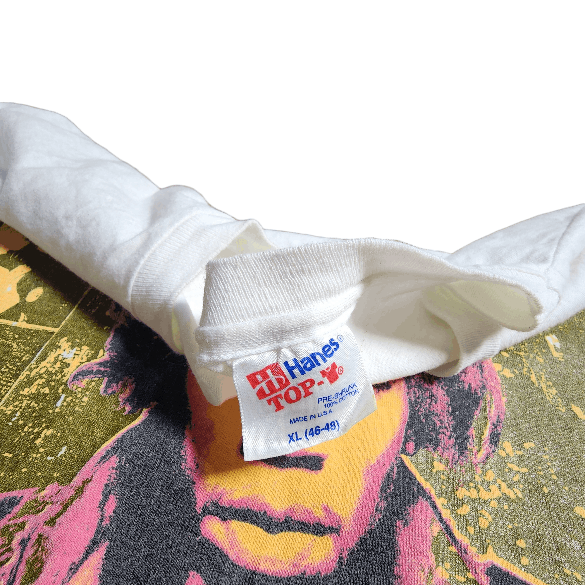 Band Tees × Jimi Hendrix × Vintage Vintage 1992 Jimi Hendrix Gered Mankowitz shirt promo tee Size US L / EU 52-54 / 3 - 4 Thumbnail