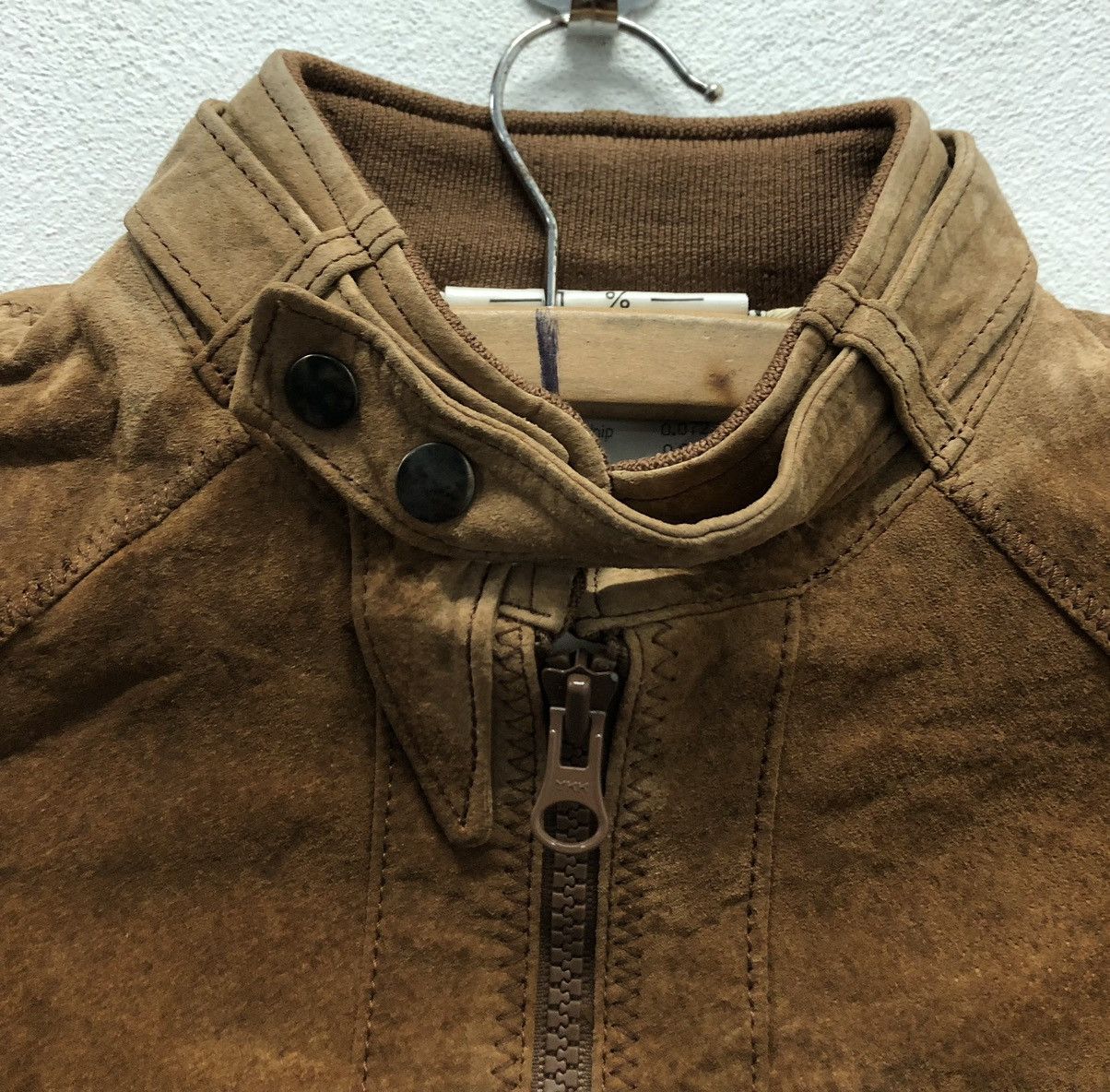 Japanese Brand Shuhei Ogawa Brown Leather Bomber Jacket - Made in Japan Size US M / EU 48-50 / 2 - 3 Thumbnail