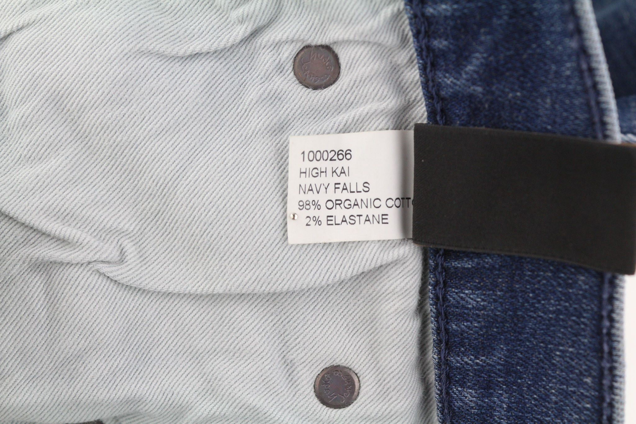Nudie Jeans HIGH KAI W29/L32 Navy Falls Organic Zip 82678 Size US 29 - 7 Thumbnail
