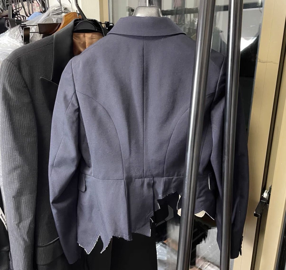 Comme des Garcons Comme des Garçons Jagged Cut Hem Jacket J29 Size US XS / EU 42 / 0 - 5 Thumbnail