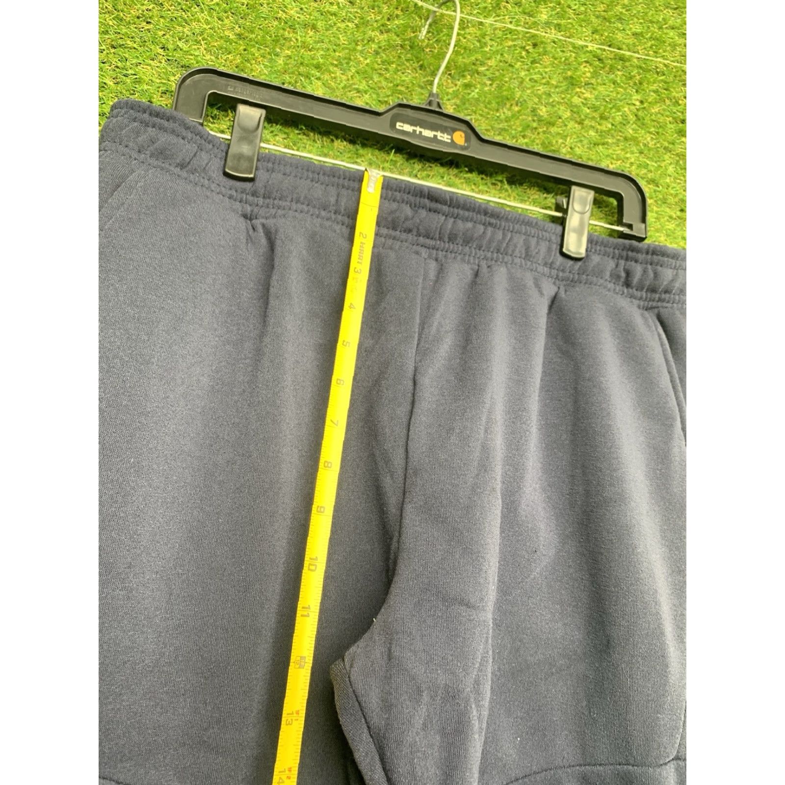 Vintage Ultra Performance Sweatpants Mens Large Navy Blue Fleece Joggers Drawstring Tech Size US 33 - 4 Thumbnail
