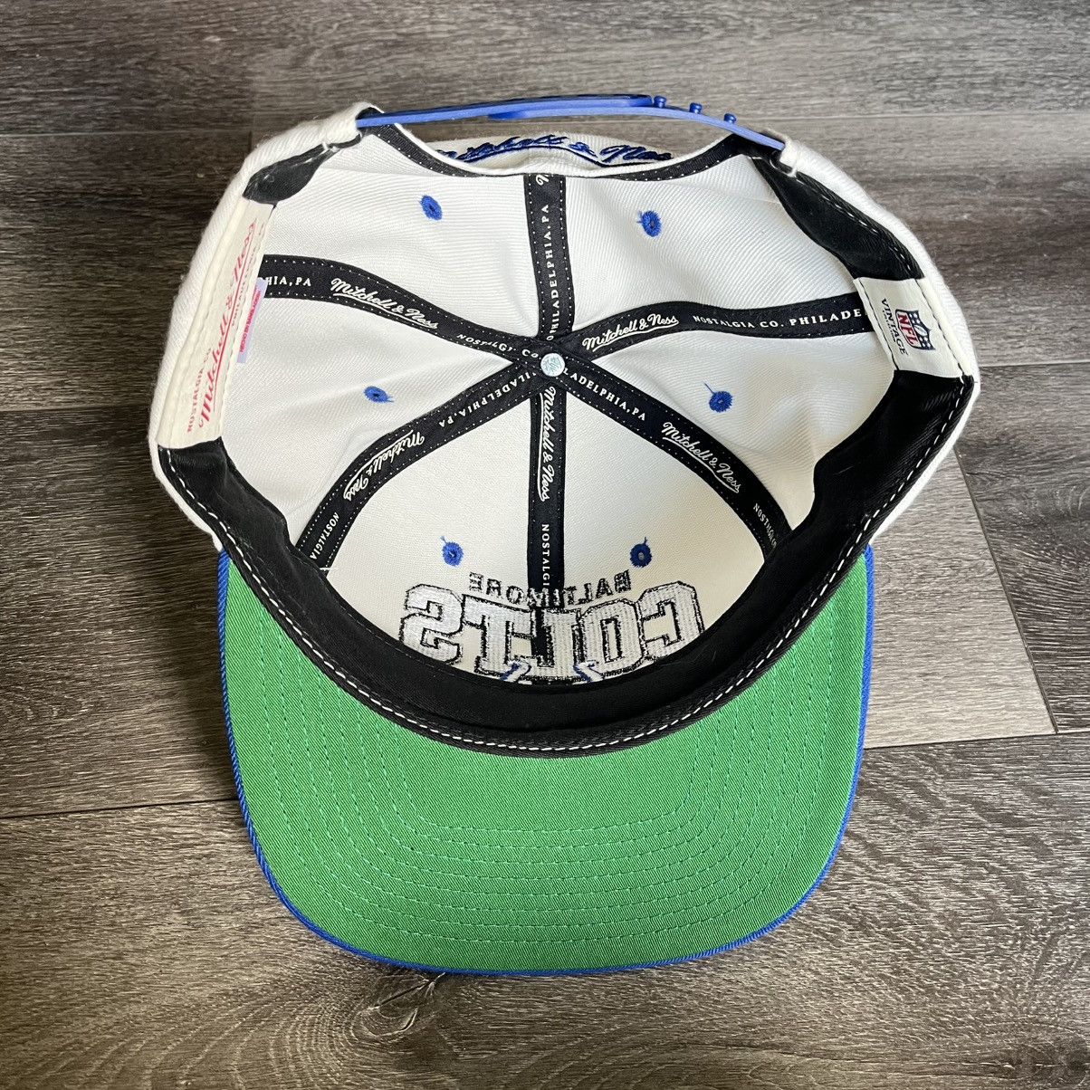 Mitchell & Ness Vintage NFL Baltimore Colts Mitchell & Ness SnapBack Hat Size ONE SIZE - 4 Thumbnail