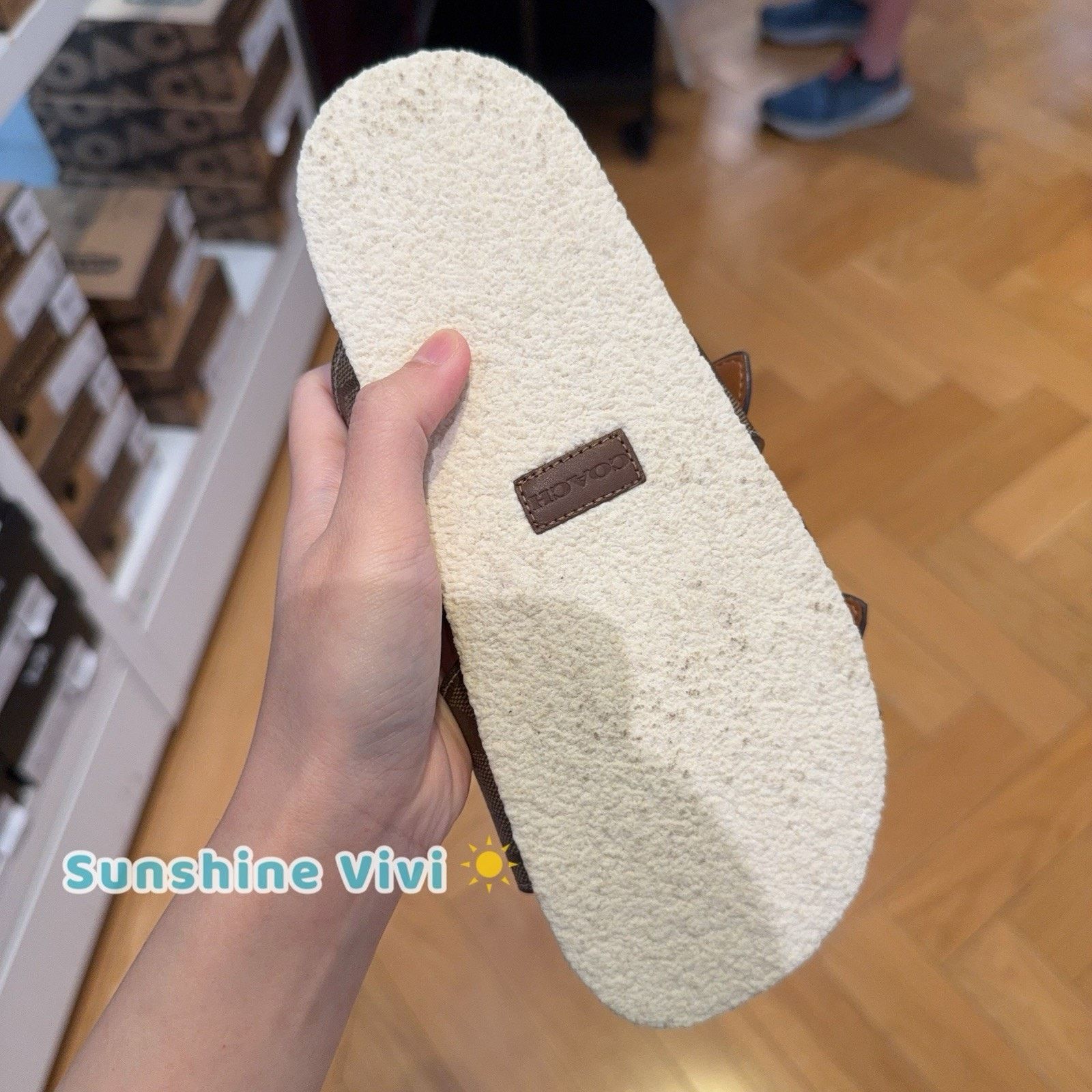 Coach NEW COACH Allanah Slide Sandal Women's CK412 Chalk us 10 Size US 10 / IT 40 - 3 Thumbnail