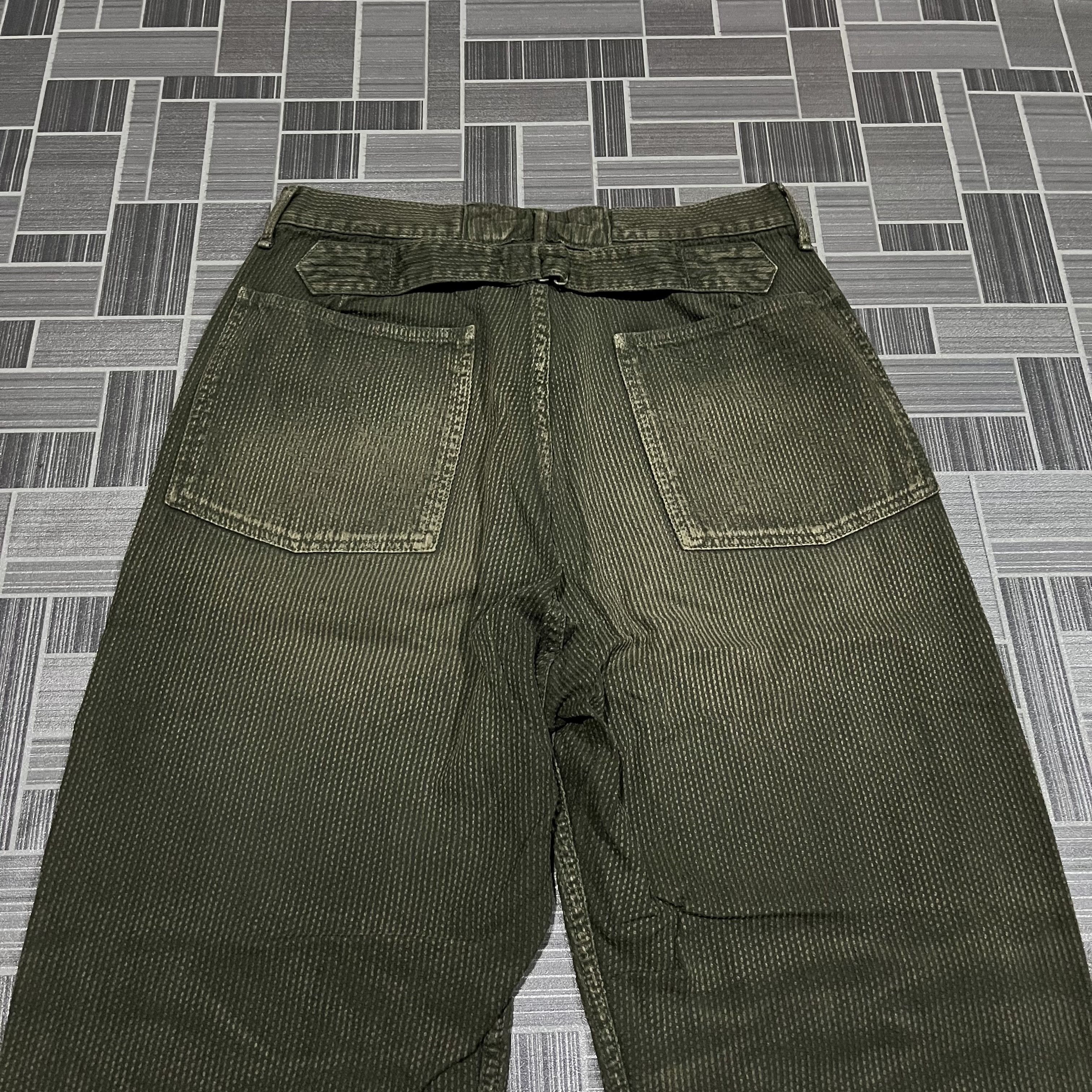 Kapital Kountry Vintage Kapital Buckle Back Boro Stitching Ballon Pants Size US 31 - 8 Thumbnail