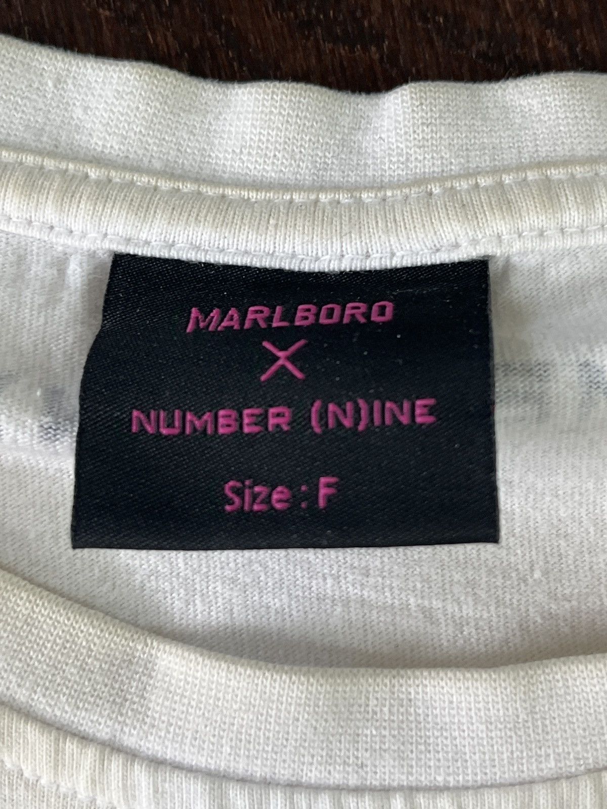 Number (N)ine Number Nine Marlboro Tee white - F Size US M / EU 48-50 / 2 - 7 Thumbnail