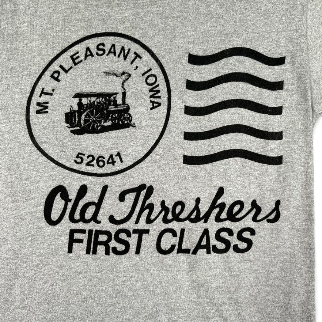 Vintage VINTAGE Screen Stars Gray Midwest Iowa Farm 80s Shirt Adult XS Size US XS / EU 42 / 0 - 2 Thumbnail