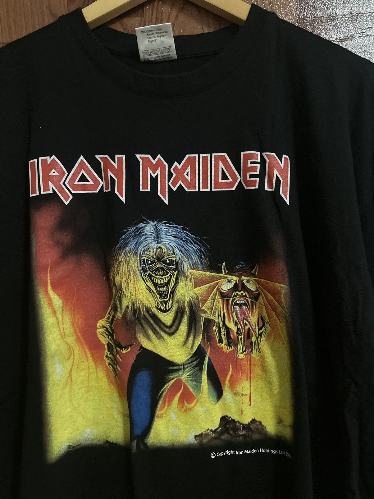 Band Tees × Vintage Iron maiden Size US S / EU 44-46 / 1 - 2 Thumbnail