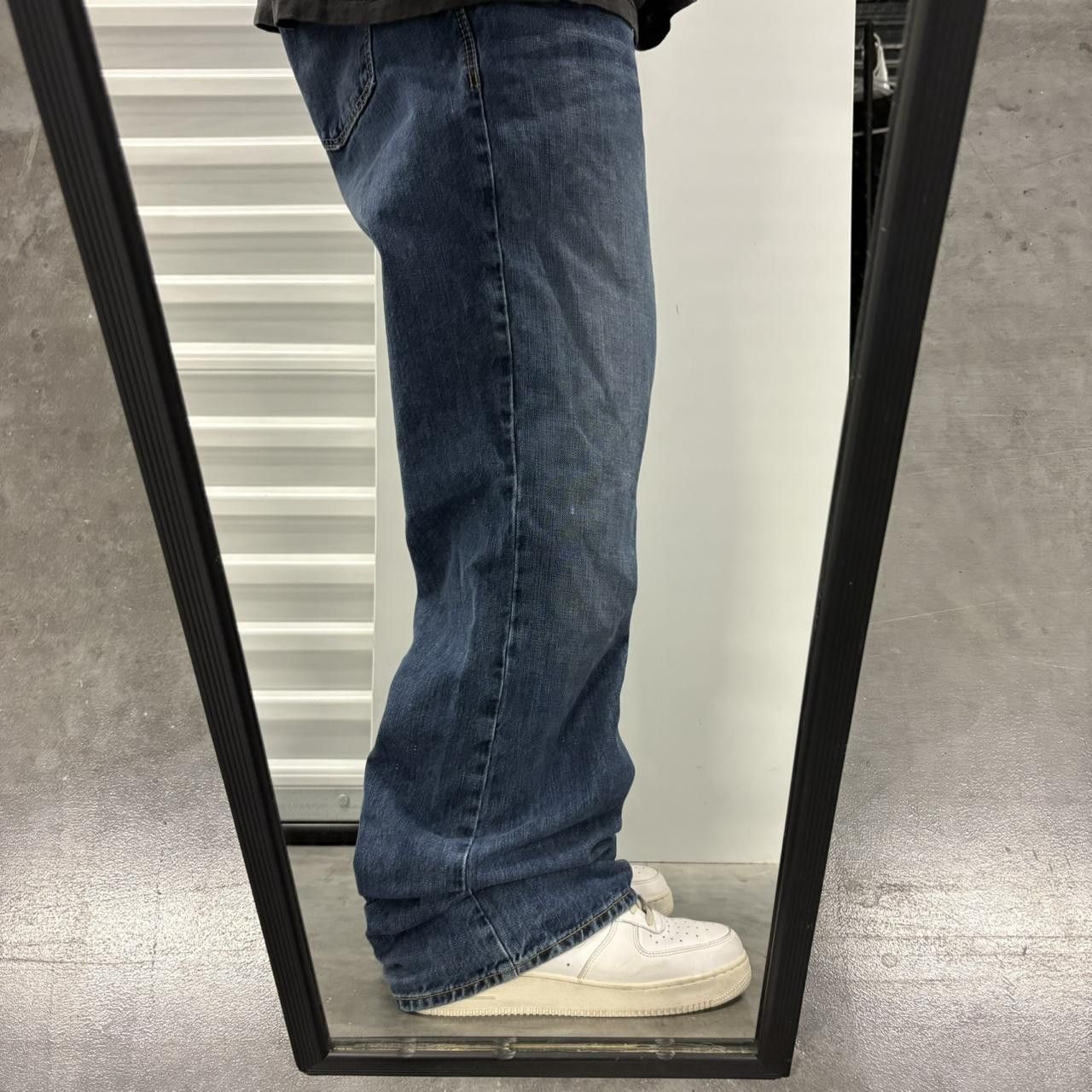 Cremieux Crazy Vintage Y2K/2000s Super Baggy Wideleg Cremieux Bootcut Medium Wash Denim Jeans! Size US 36 / EU 52 - 2 Thumbnail