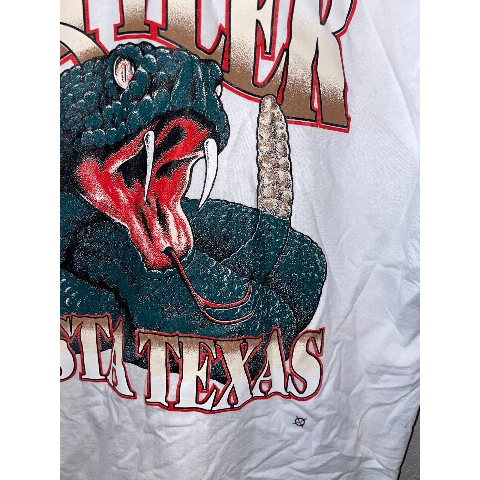 Jerzees 90s Montana Where The Men Are Men Sheep Nervous TX Shirt VTG Size US L / EU 52-54 / 3 - 11 Thumbnail