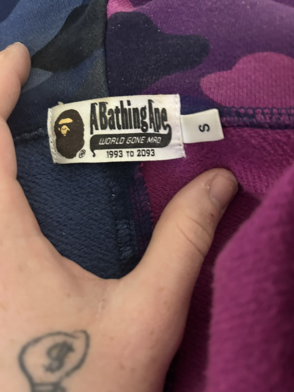 Bape Blue/Purple Bape Size US S / EU 44-46 / 1 - 3 Thumbnail