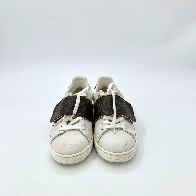 Louis Vuitton Louis Vuitton White logo presbyopic velcro lace-up board s Size US 5 / IT 35 - 3 Thumbnail