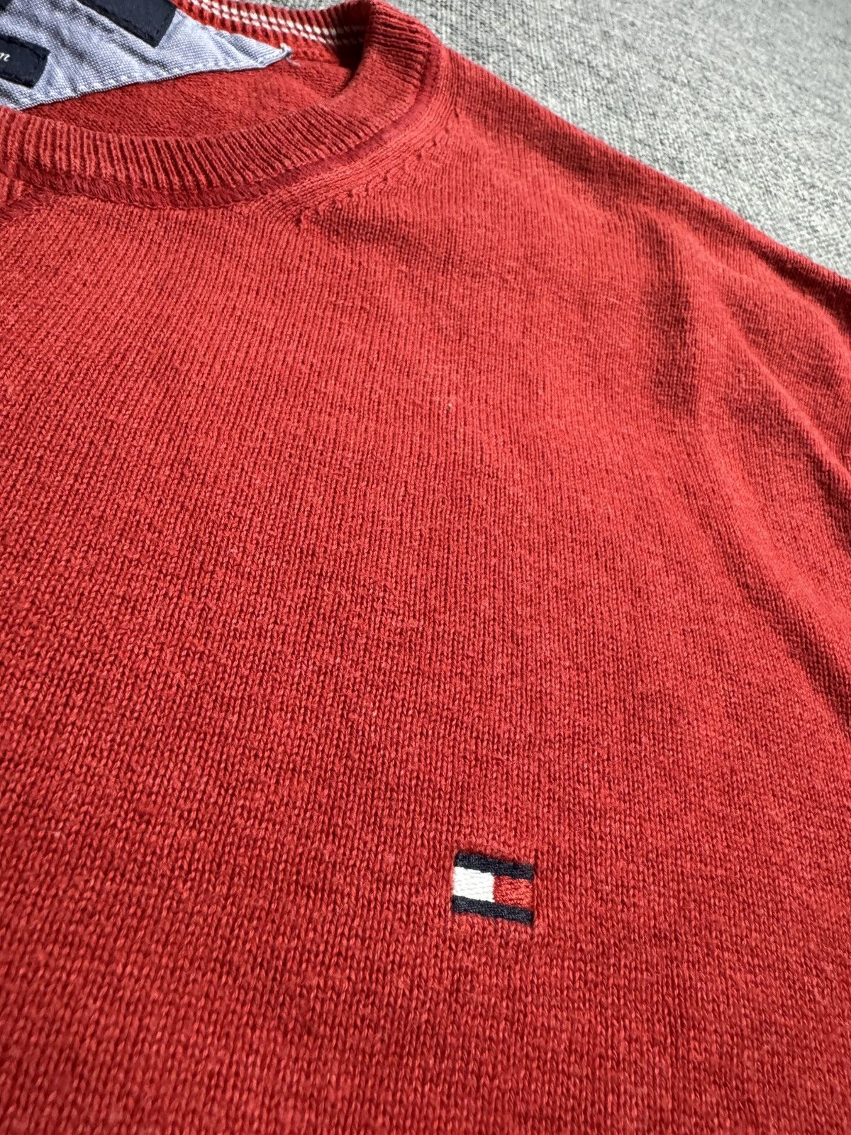Tommy Hilfiger Tommy Hilfiger sweater red L Size US L / EU 52-54 / 3 - 2 Thumbnail