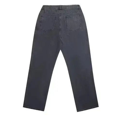 Japanese Brand Bag Gray Spliced Baggy denim Size US 30 / EU 46 - 4 Thumbnail