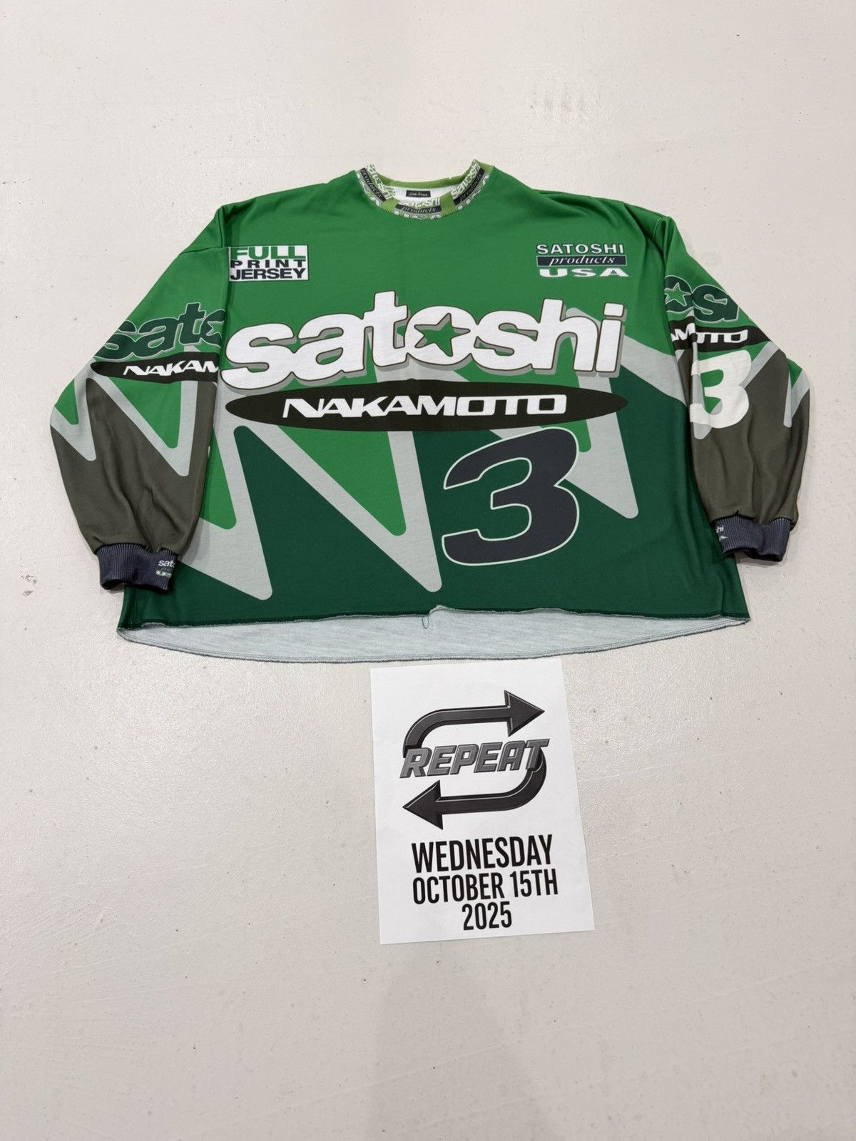 Satoshi Nakamoto Satoshsi Nakamoto Jersey ‘Speedway’ Size US M / EU 48-50 / 2 - 1 Thumbnail