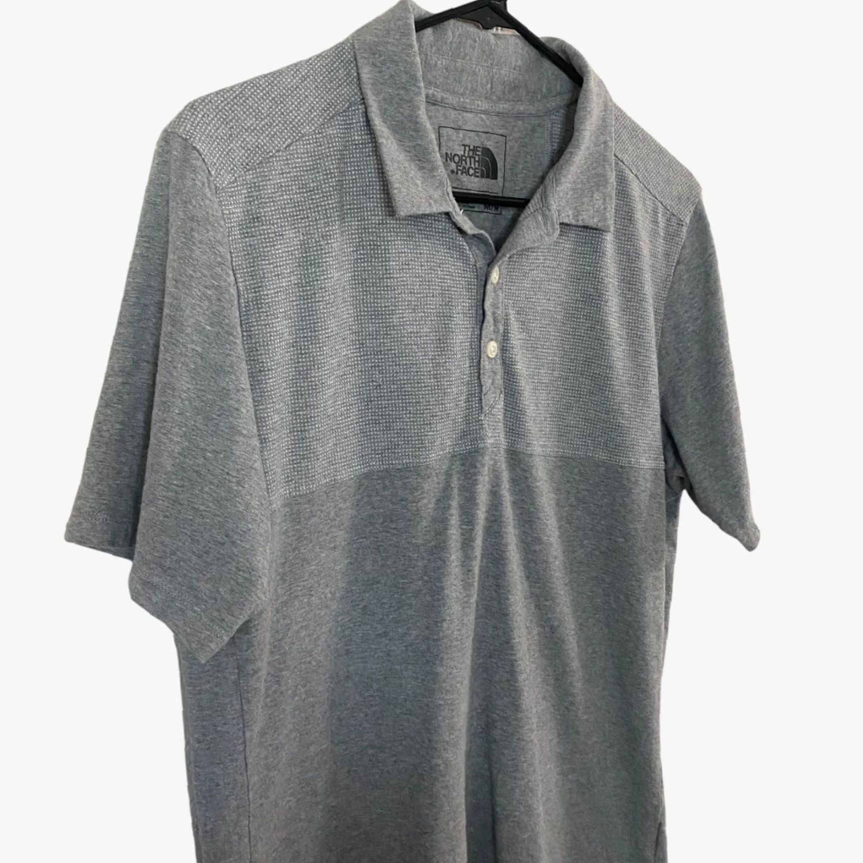 The North Face The North Face Polo Shirt Mens Medium Gray Short Sleeve Lightweight Outdoor Comfort Polo Shirt Size US M / EU 48-50 / 2 - 4 Thumbnail