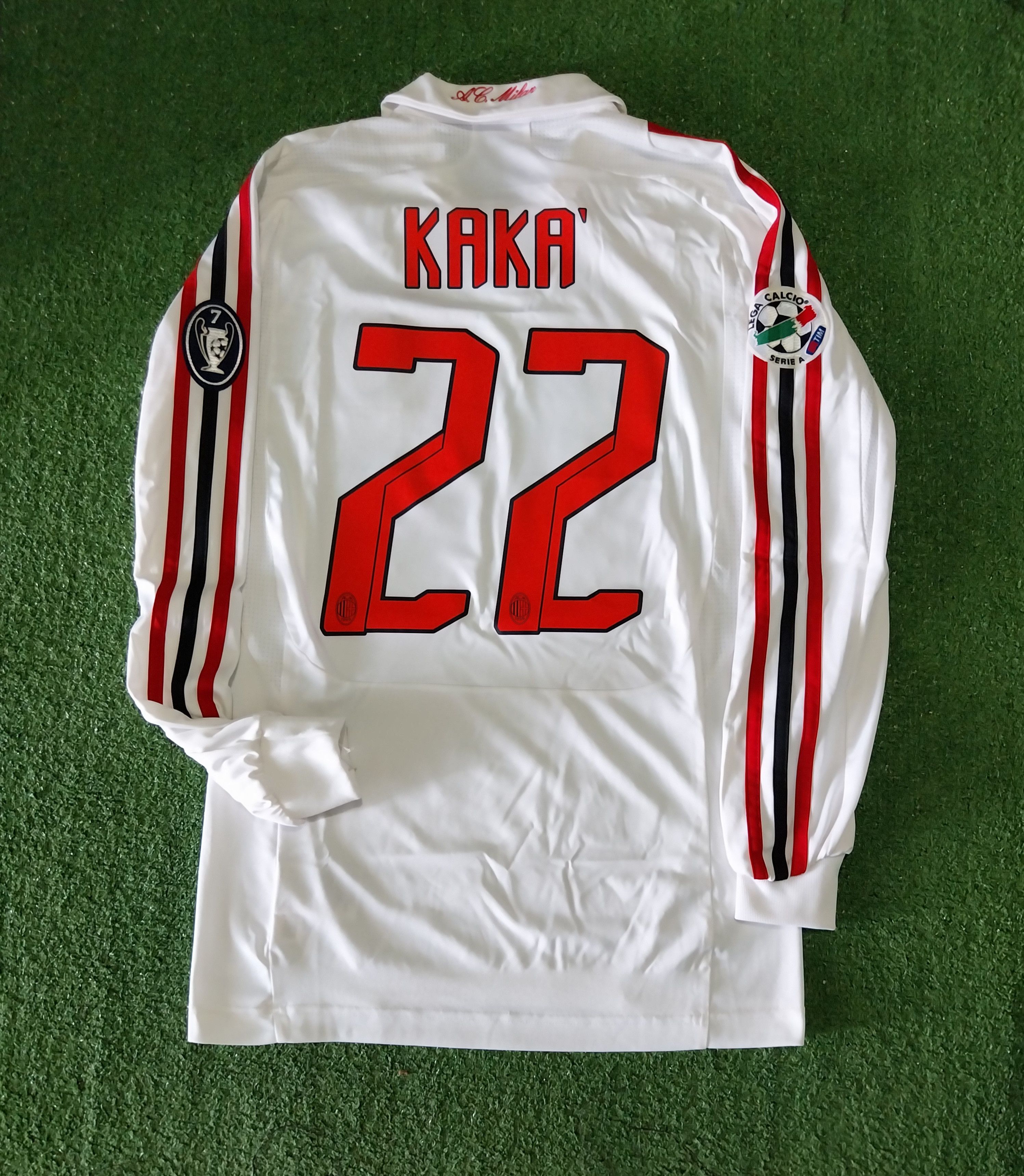 Adidas Ac milan away 2007/2008 richardo kaká jersey football Size US S / EU 44-46 / 1 - 1 Thumbnail