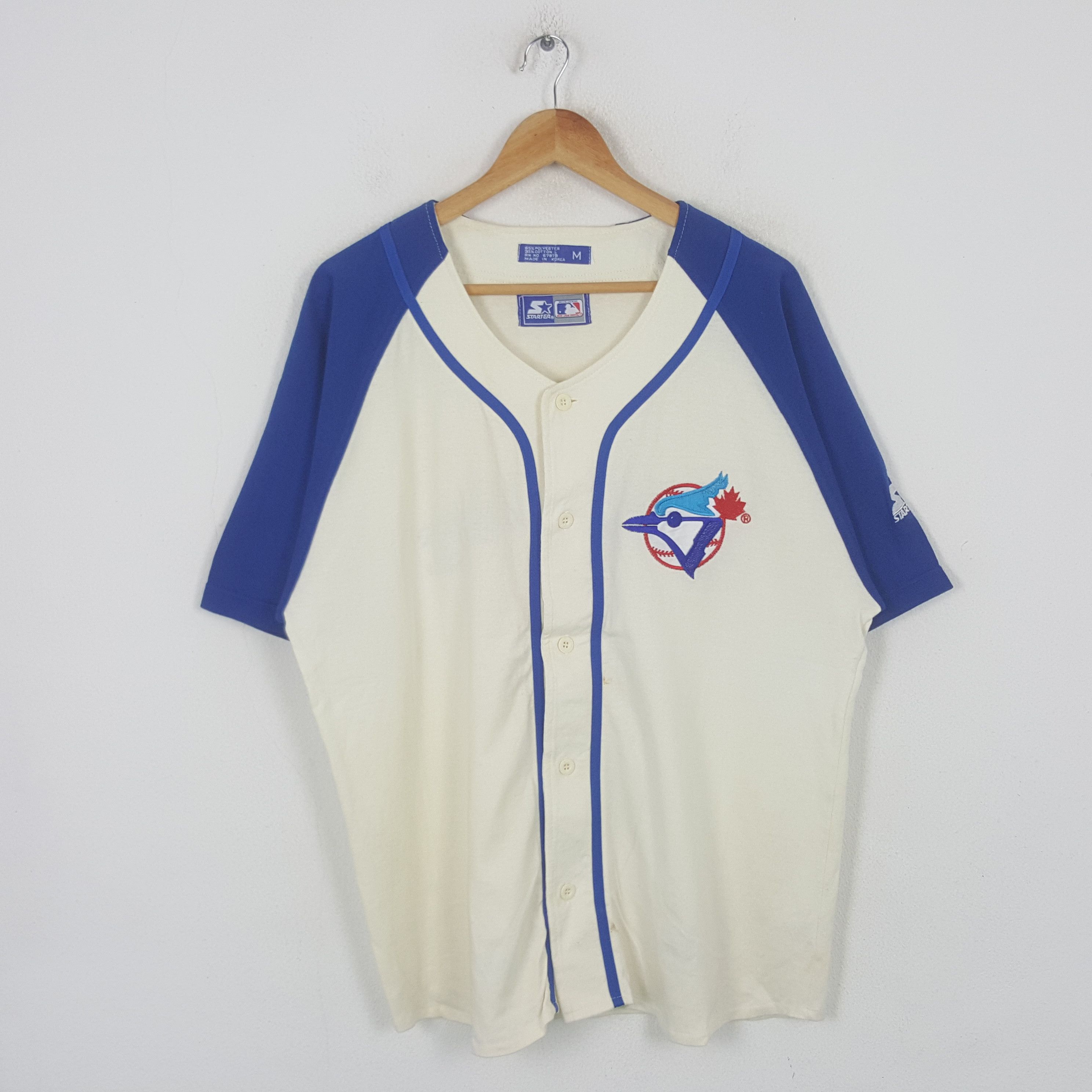 Starter Vintage Blue Jays Toronto MLB Baseball Team Tshirt RR25 Size US L / EU 52-54 / 3 - 1 Thumbnail