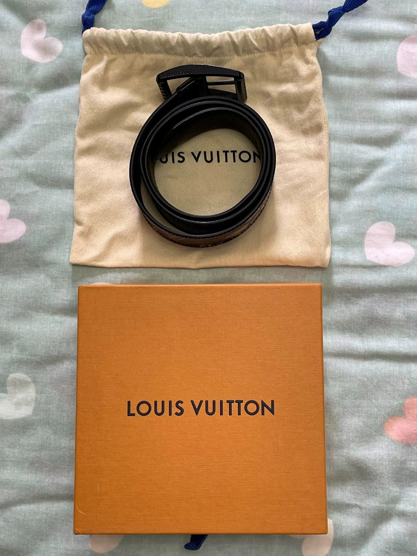 Louis Vuitton Louis Vuitton Runway Belt Black Men's 85 Size ONE SIZE - 8 Thumbnail