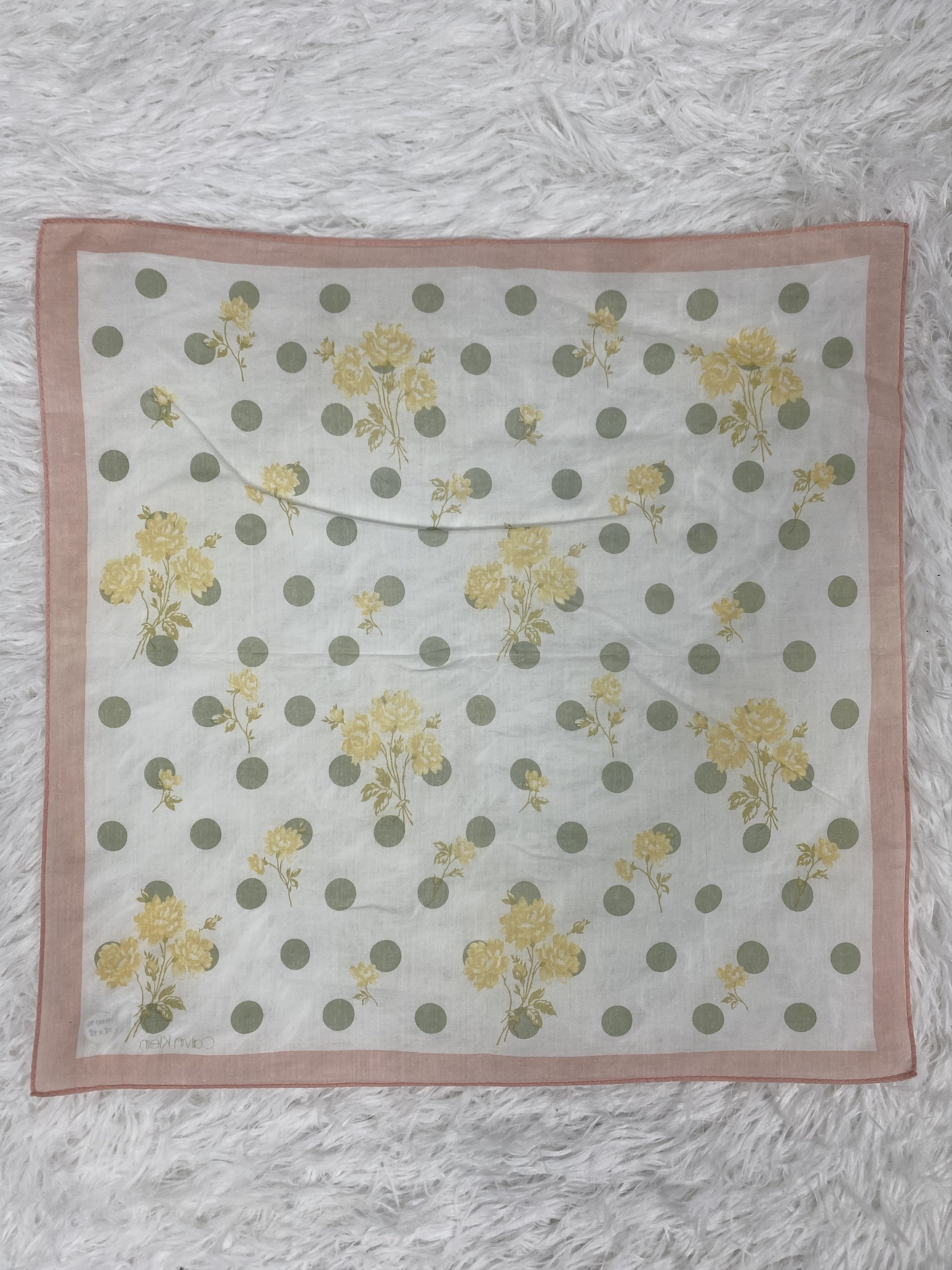 Calvin Klein Vintage Calvin Klein Handkerchief PH0076 Size ONE SIZE - 4 Thumbnail