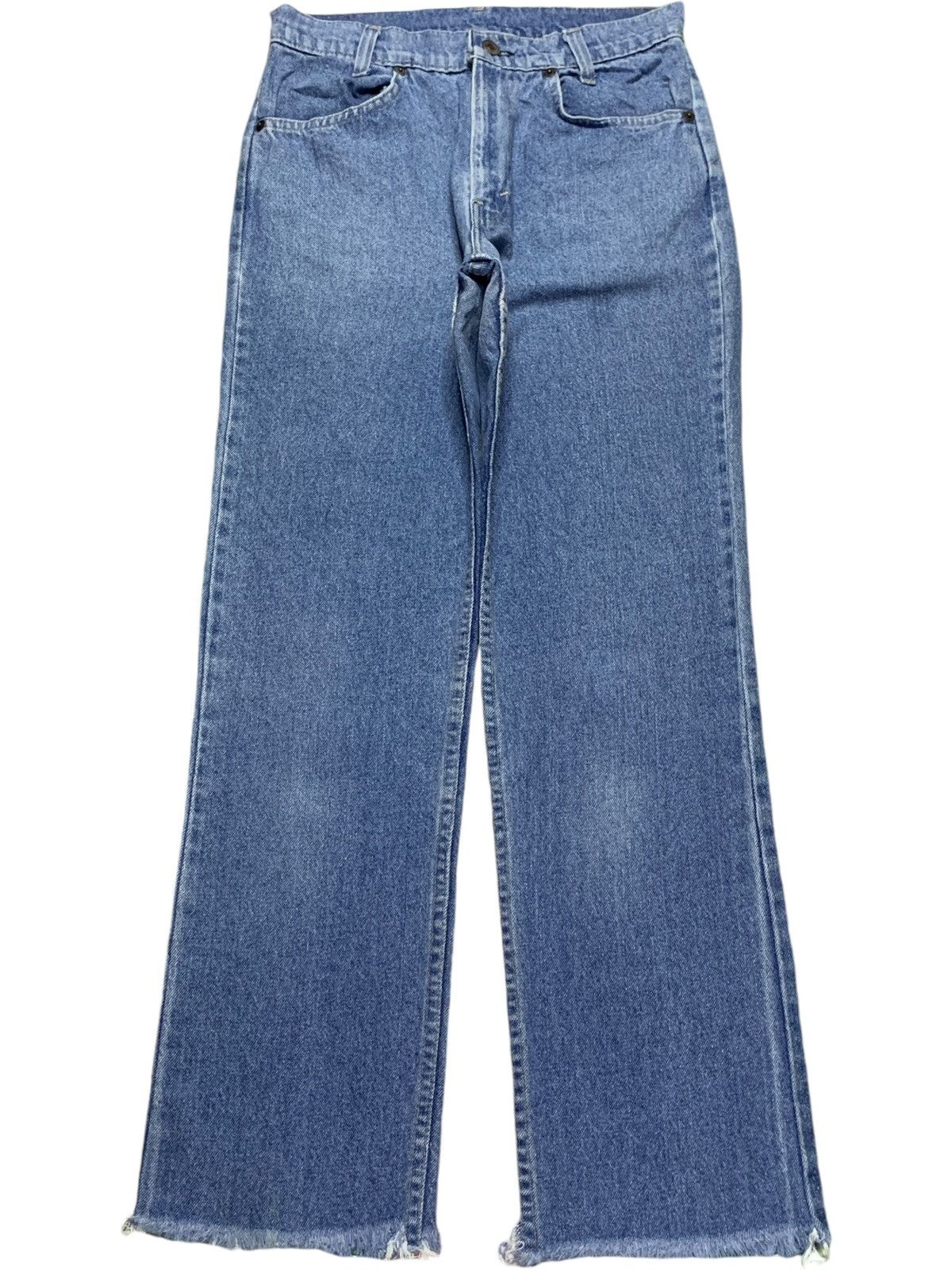 Levi's × Levi's Vintage Clothing × Vintage SALES🔥Vintage 80s Levis Silver Talon Zipper Blue Wash Jeans Size 27" / US 4 / IT 40 - 1 Thumbnail