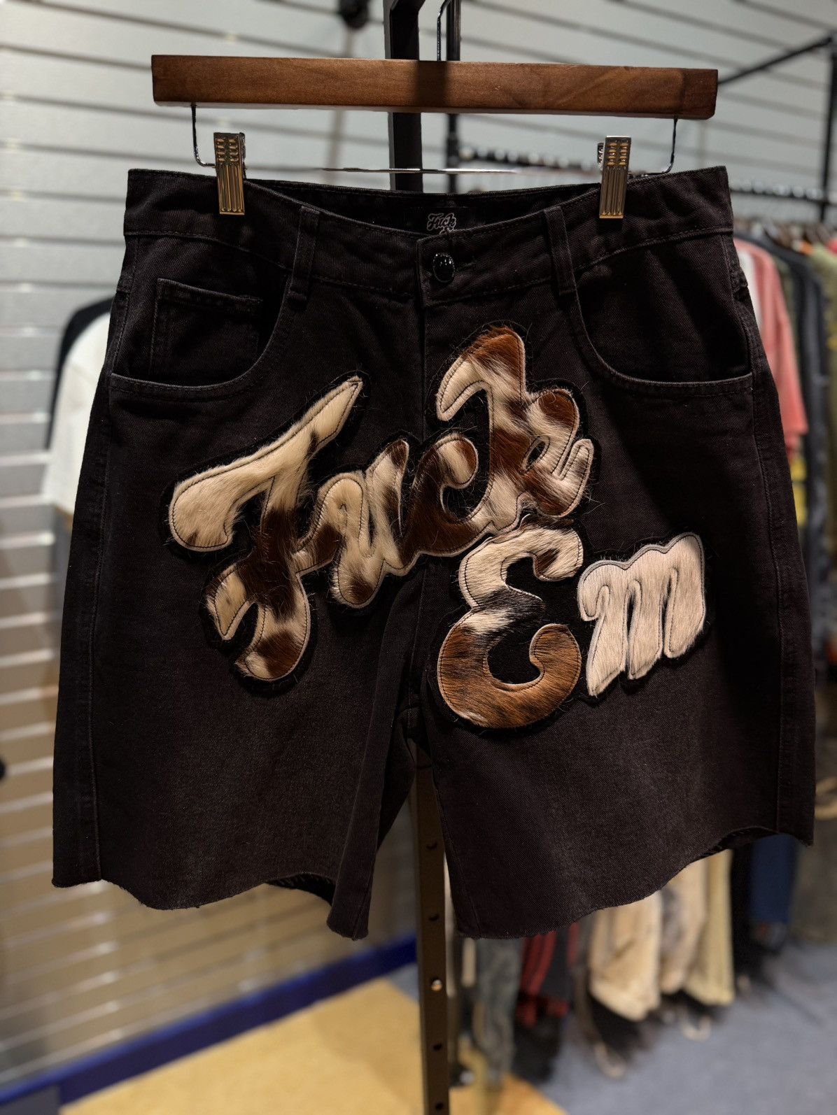 Other Fuck EM Shorts Black Fur Size (30) Size US 30 / EU 46 - 5 Thumbnail