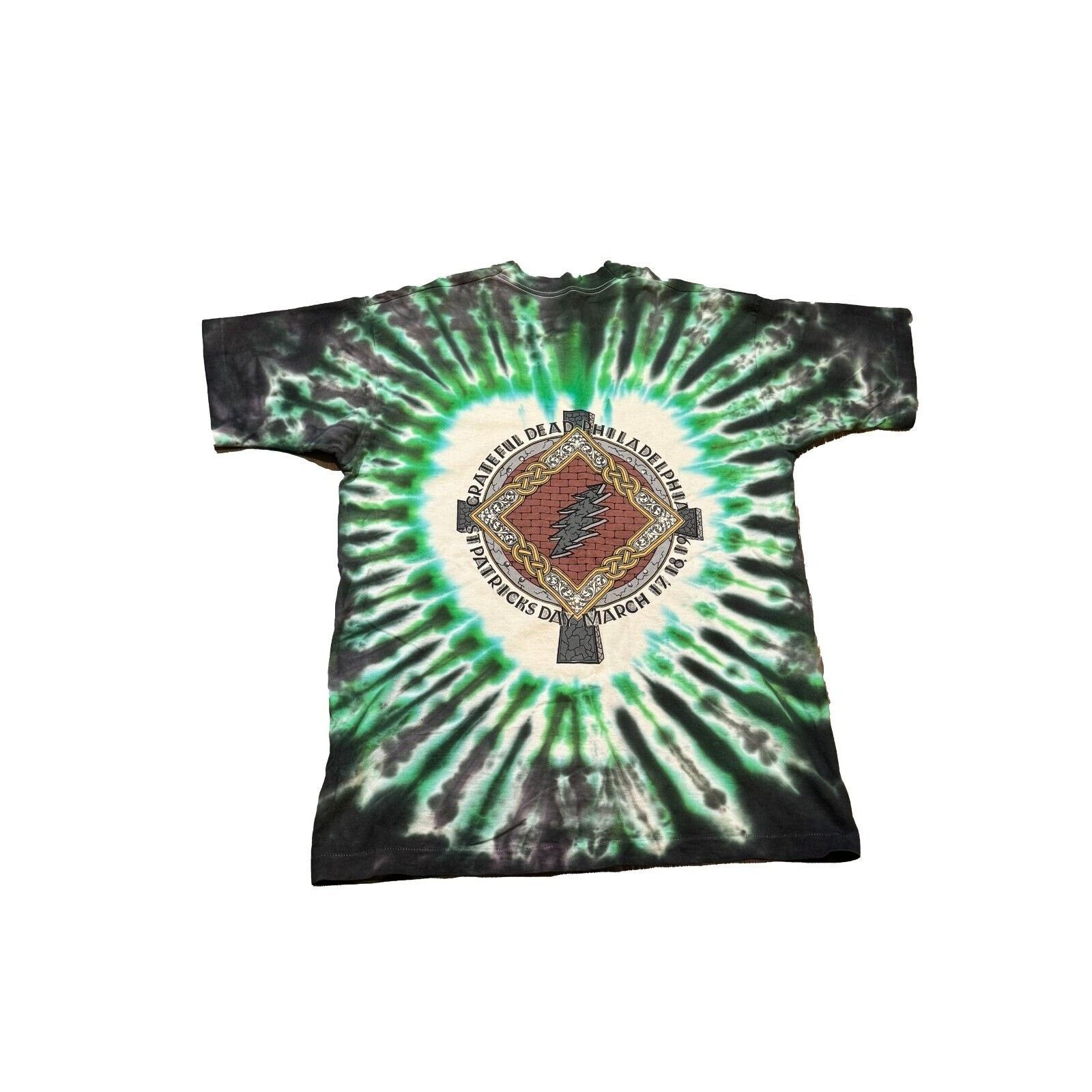 Grateful Dead Vintage Grateful Dead St. Patrick's Day Philadelphia 95 XL Size US XL / EU 56 / 4 - 3 Thumbnail