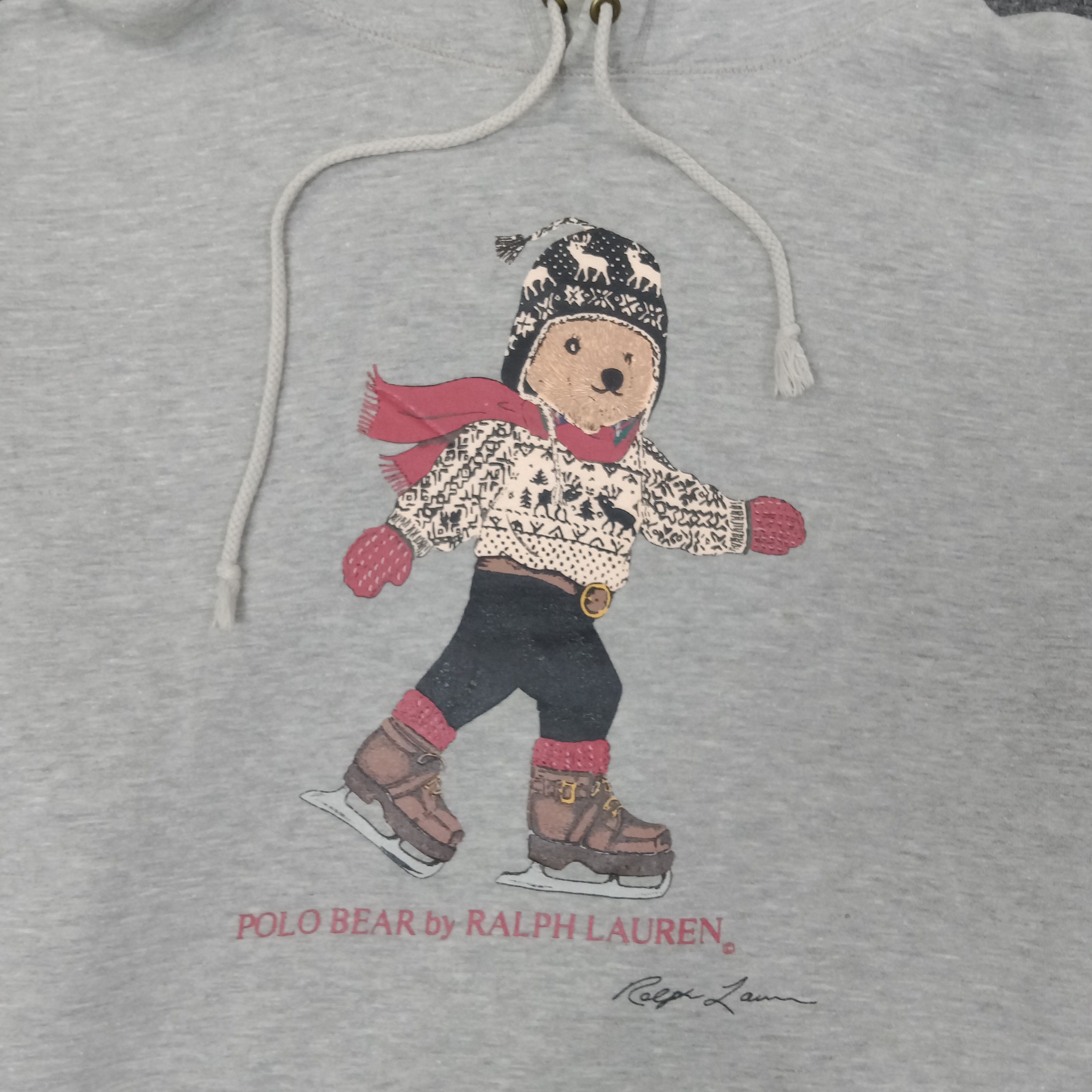 Polo Ralph Lauren Polo Bear By Ralph Lauren Fashion Brand Hoodies C224N17 Size US XL / EU 56 / 4 - 2 Thumbnail