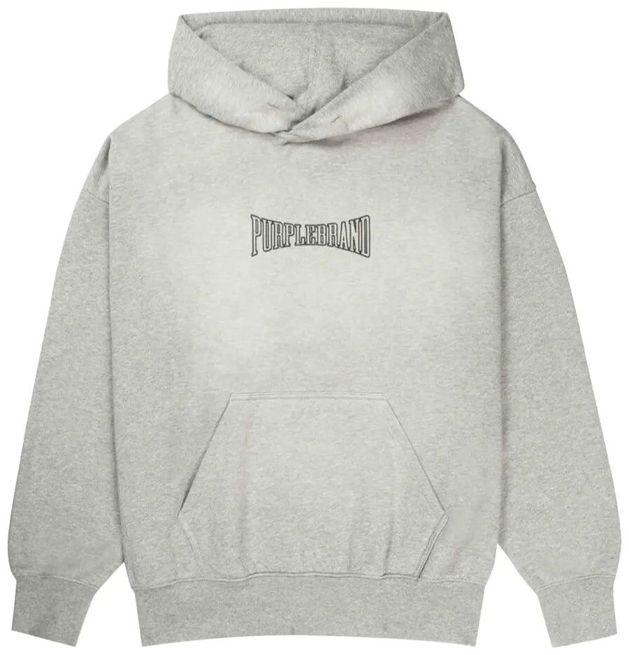 Purple Brand Pullover Hoodie Heather grey Size US L / EU 52-54 / 3 - 1 Thumbnail